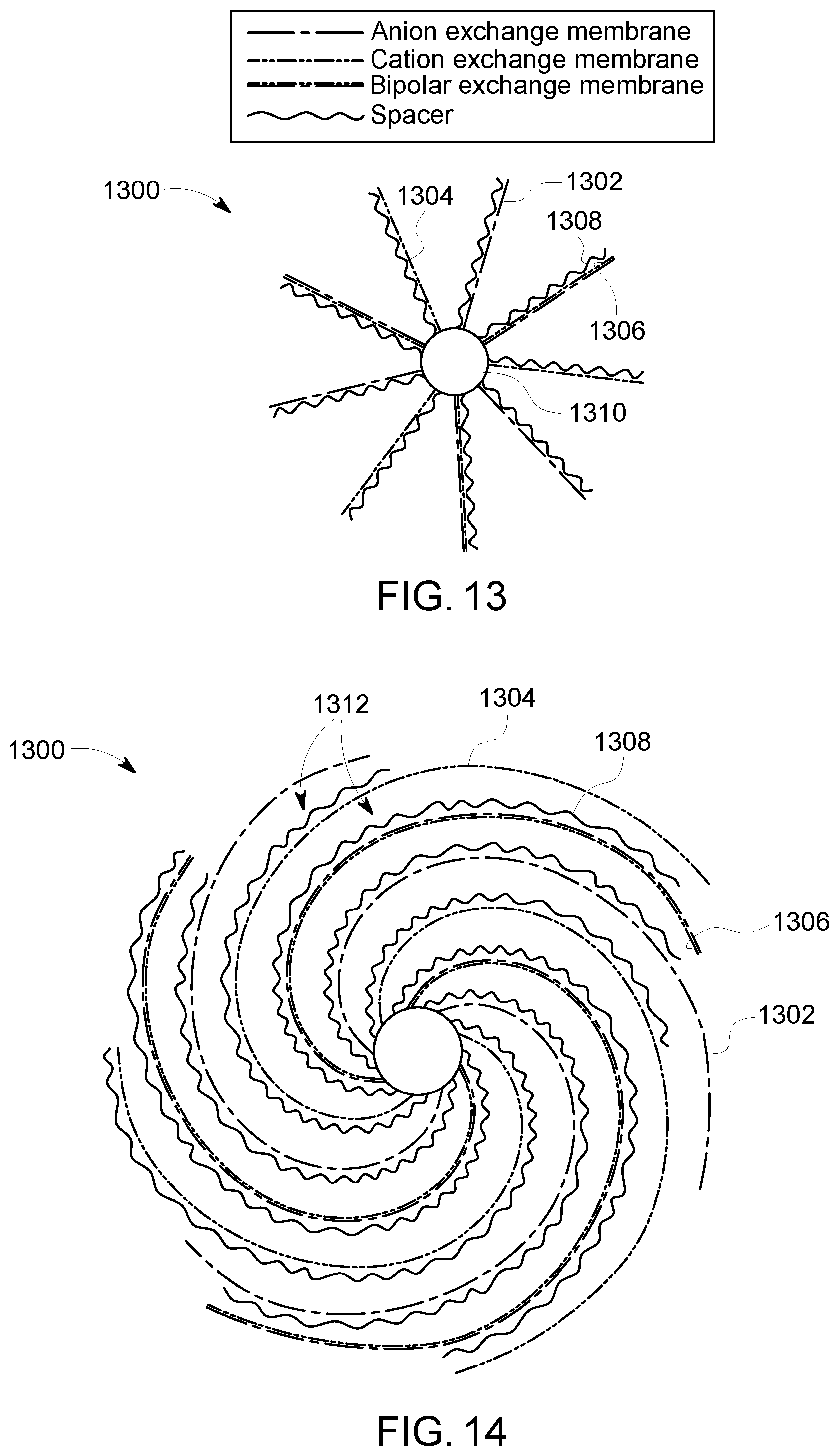 Patent US12157090 Figure 10 – Spiral wound bipolar electrodialysis cell