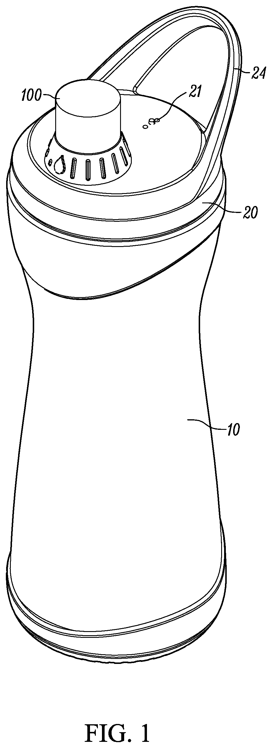 Patent US12157096 — Adjustable additive cartridge systems — Figure 1