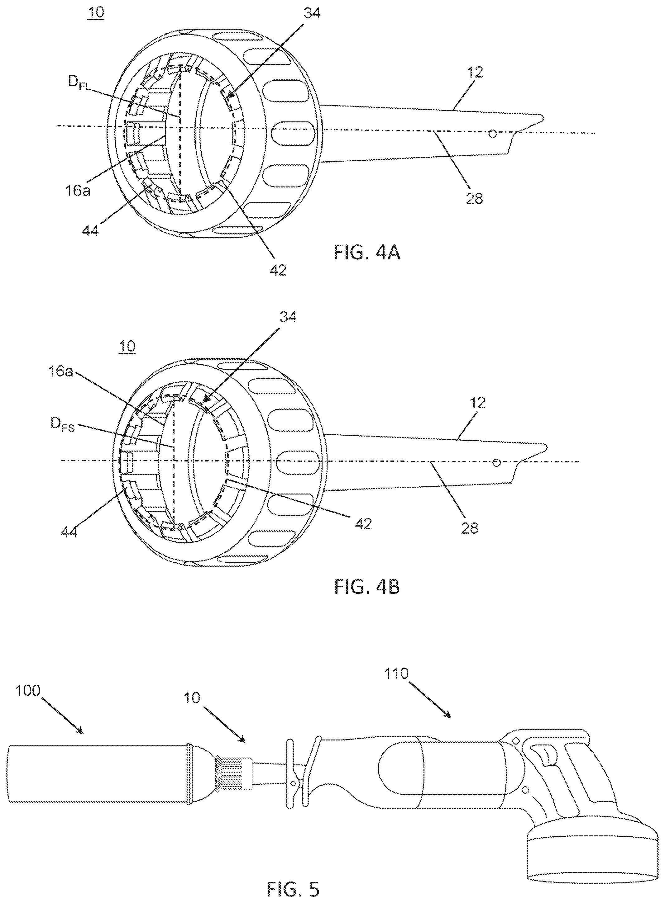 Patent US12157100 Figure 4 – Shaking adapter for a power tool