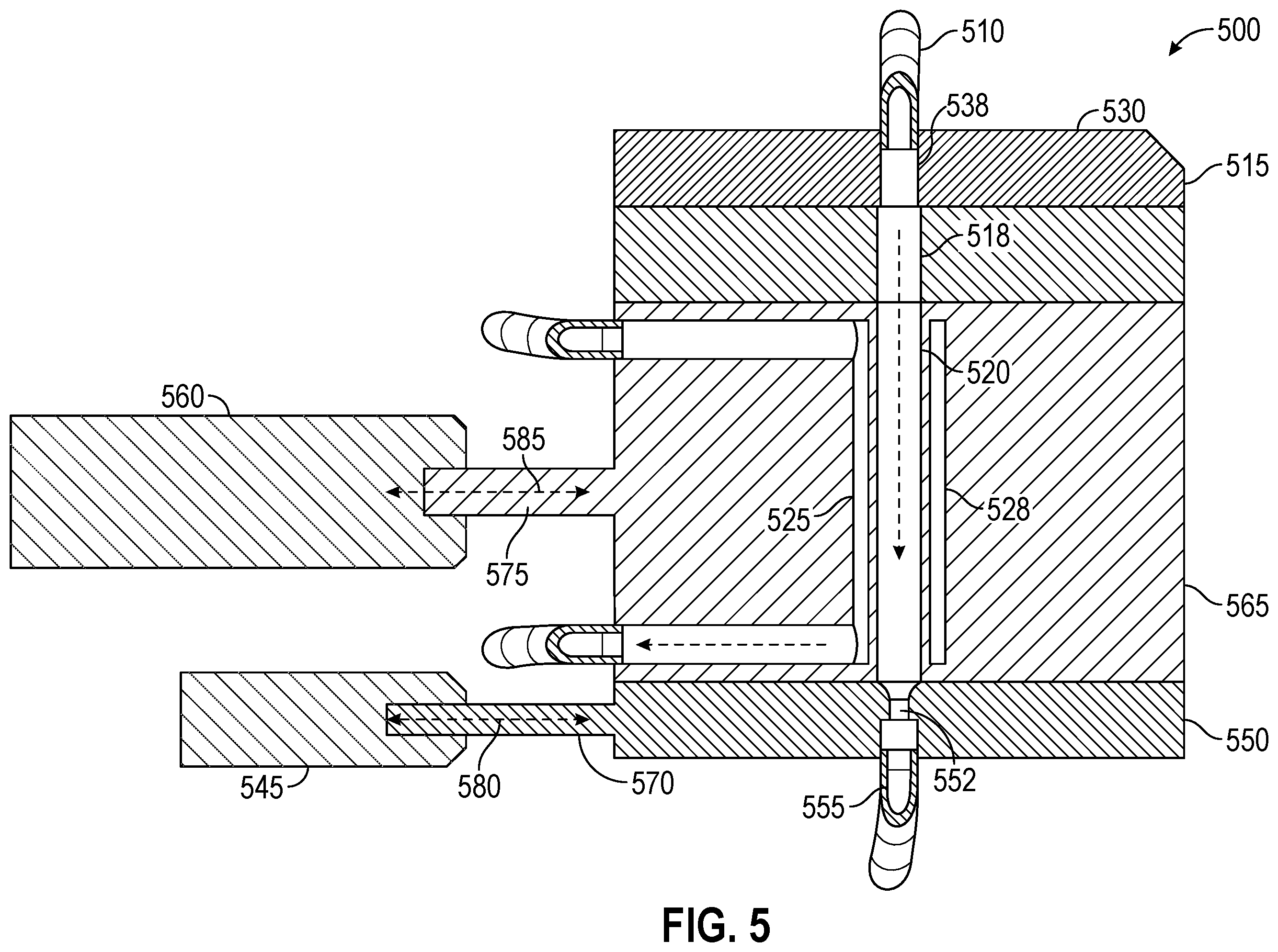 Patent US12157102 Figure 5 – Rotatable device containing wafers for DNA processing