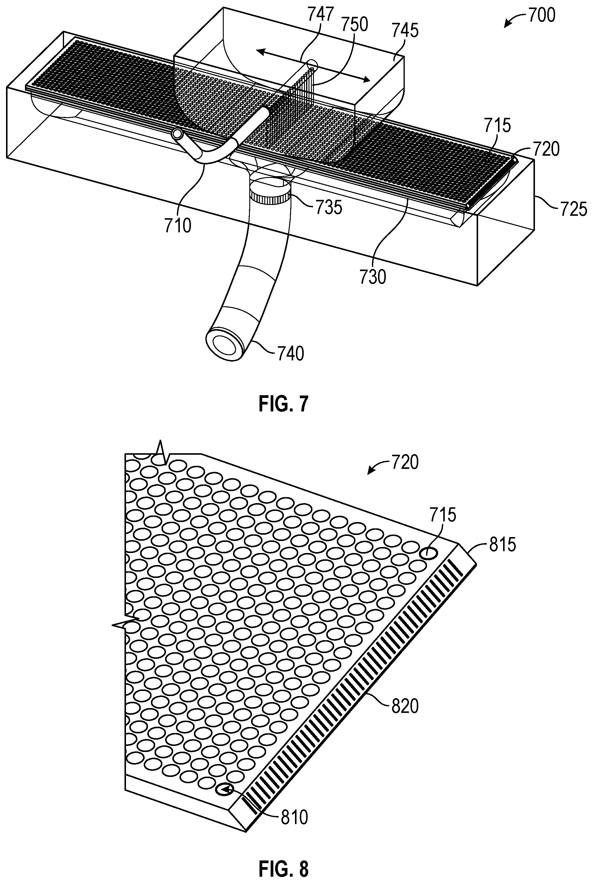 Patent US12157102 Figure 7 – Rotatable device containing wafers for DNA processing