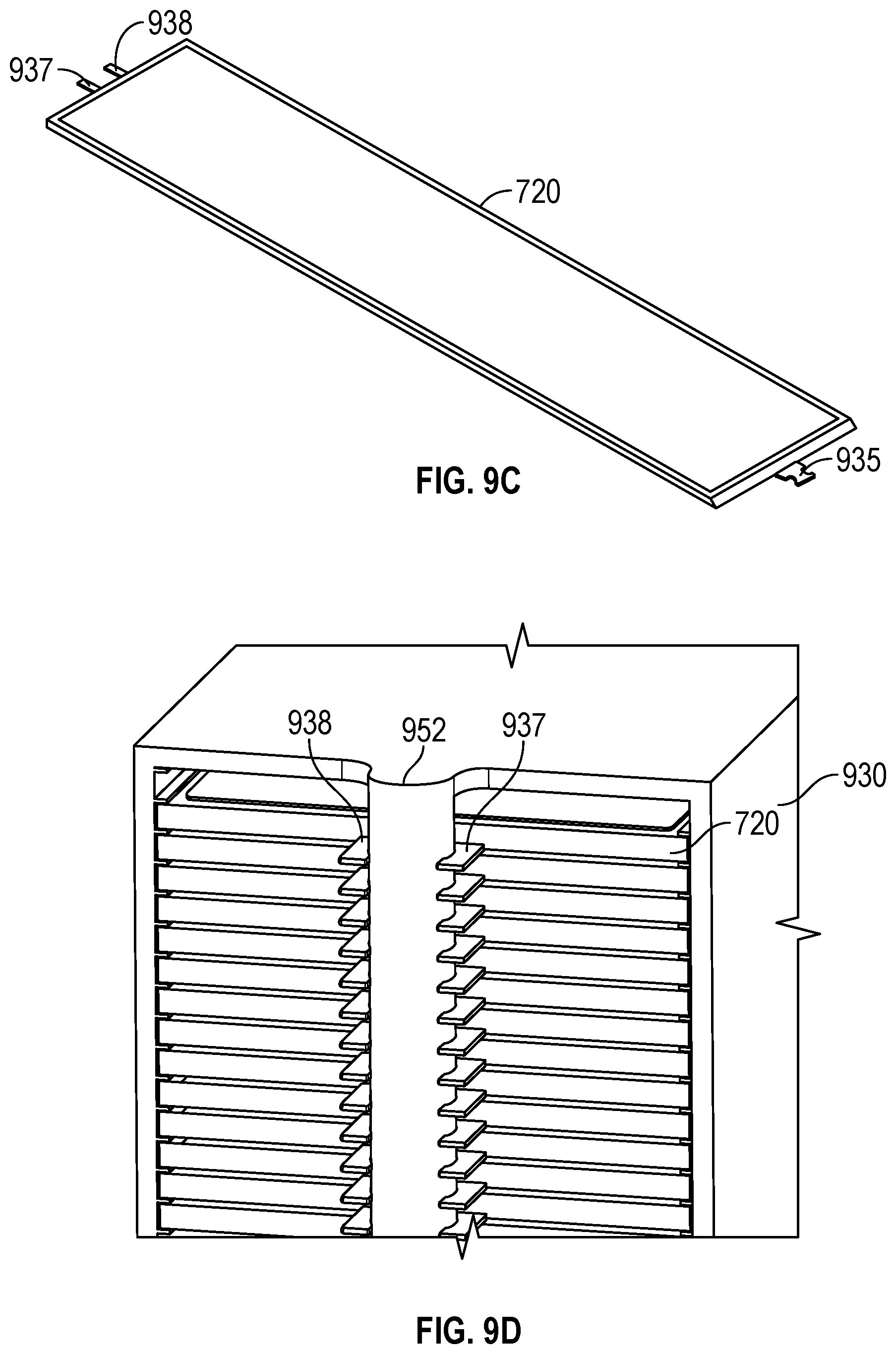 Patent US12157102 Figure 9 – Rotatable device containing wafers for DNA processing