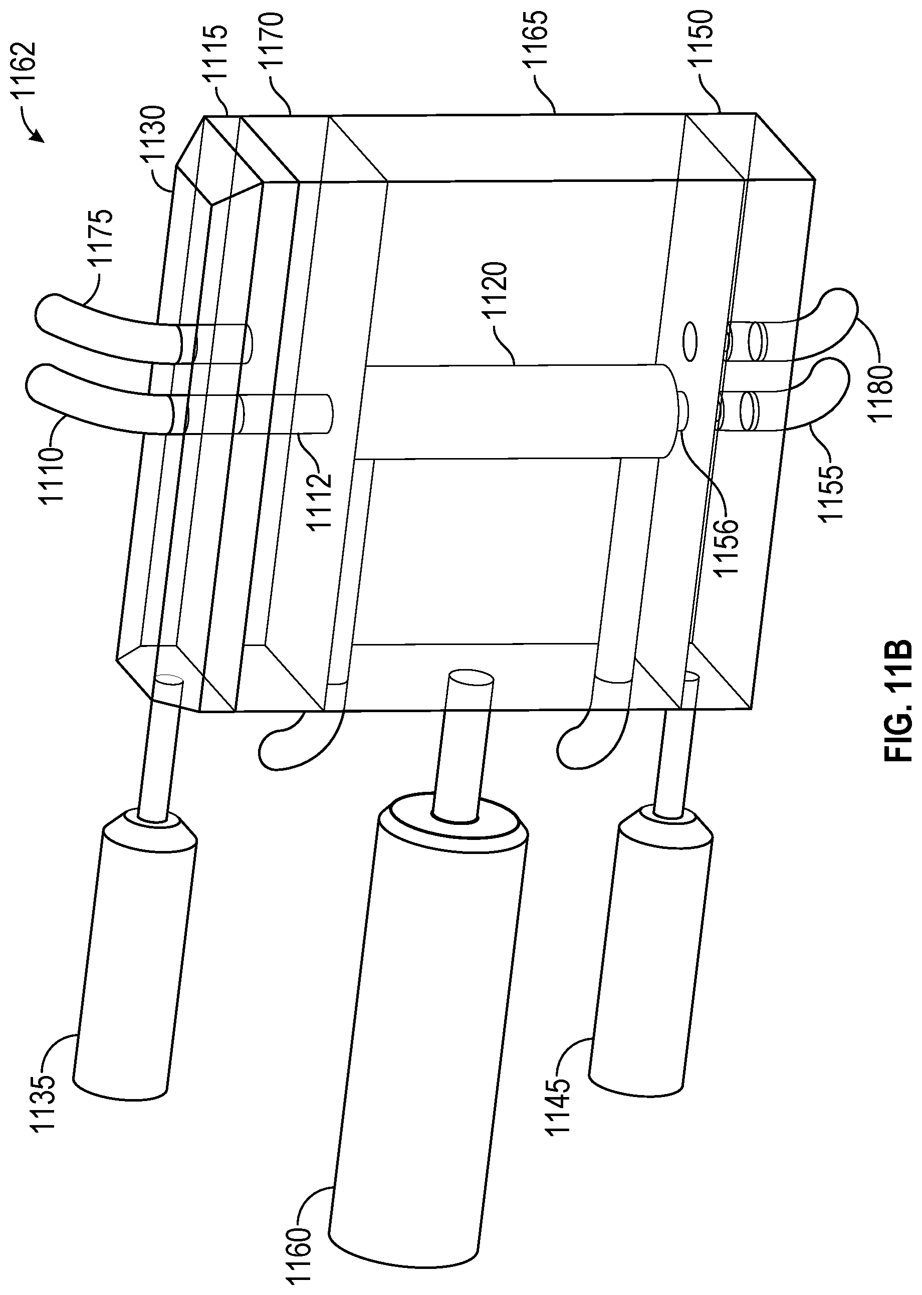 Patent US12157102 Figure 12 – Rotatable device containing wafers for DNA processing