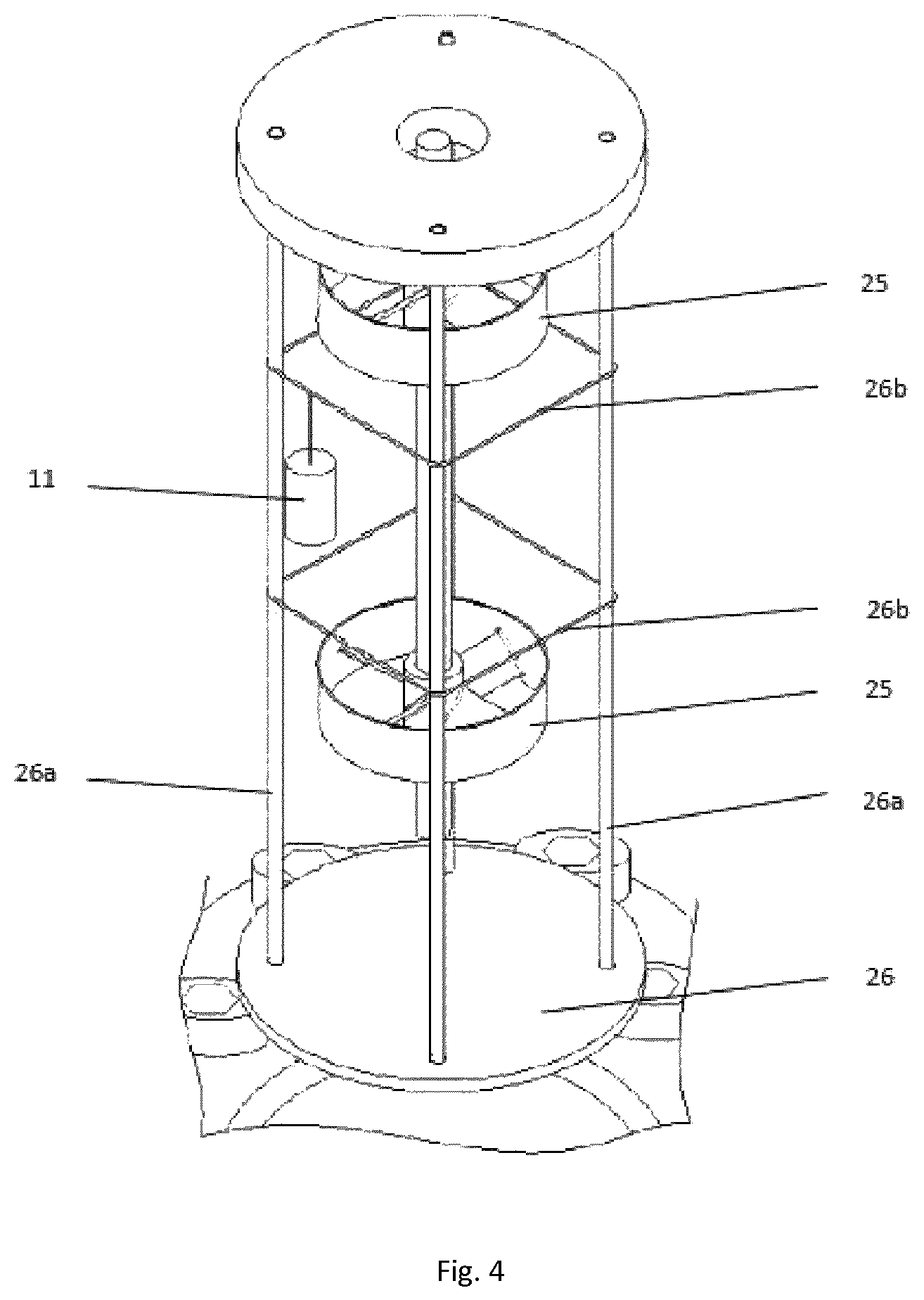 Patent US12157103 Figure 4 – System for chemical transformation of 3D state materials