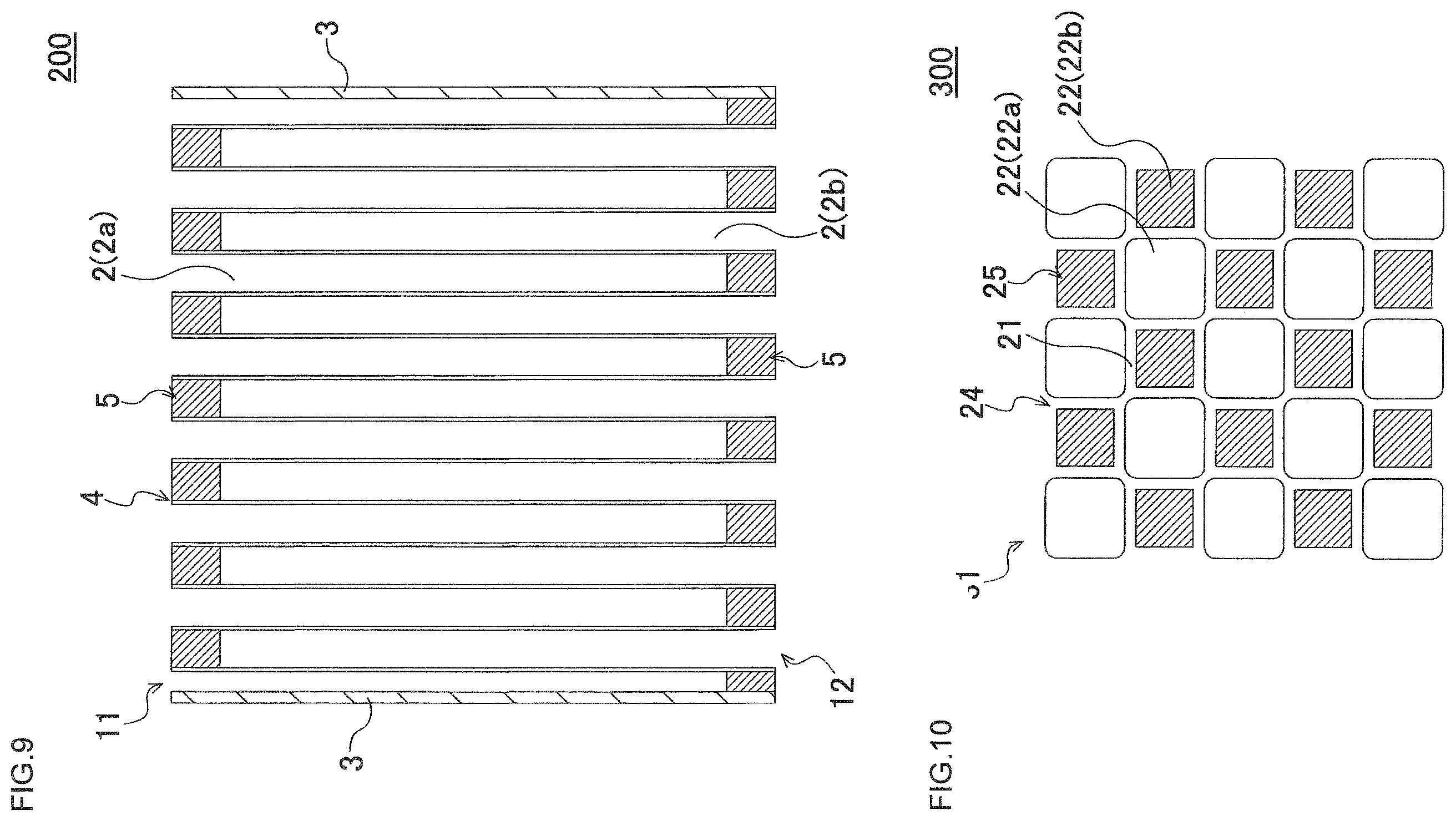 Patent US12157116 Figure 7 – Plugged honeycomb structure