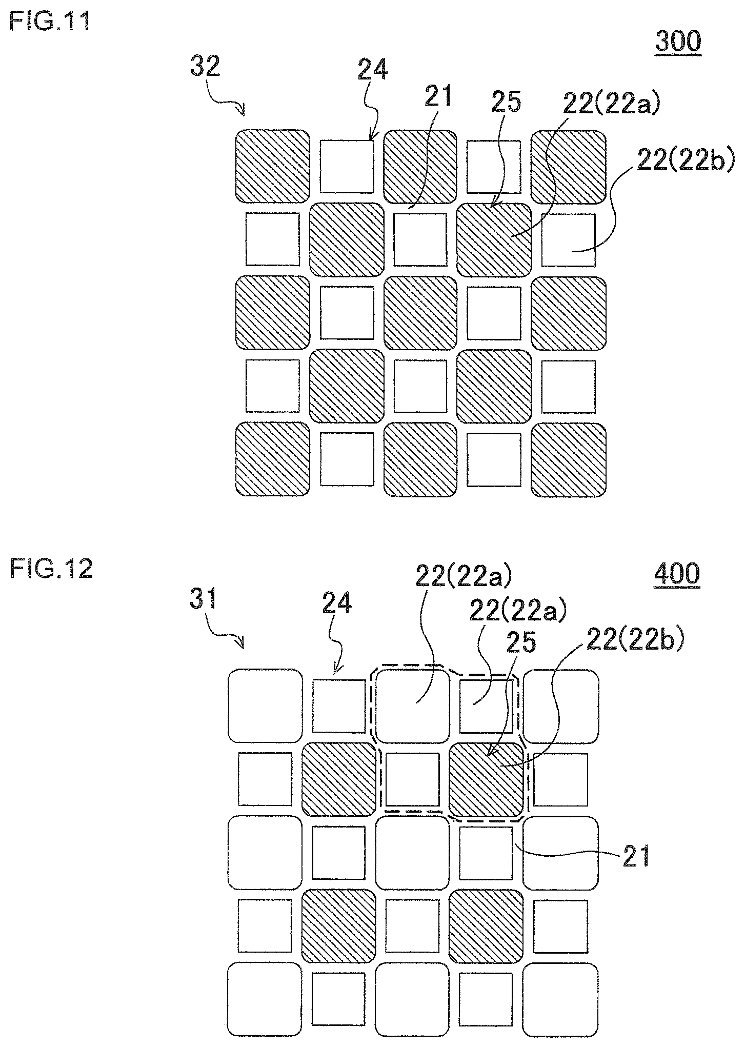 Patent US12157116 Figure 8 – Plugged honeycomb structure