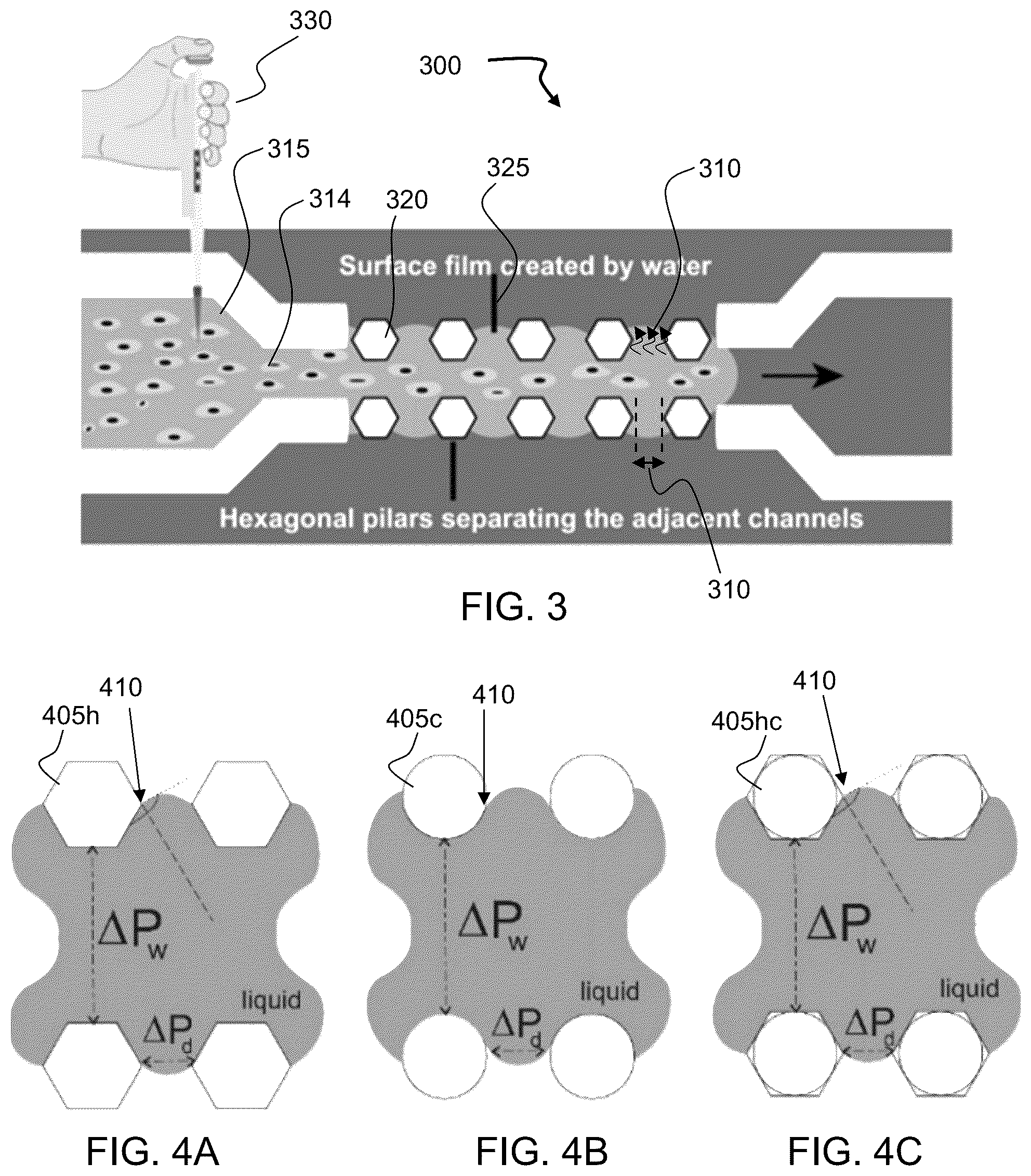 Patent US12157120 Figure 2 – Emulating disease in a microfluidic system with a releasable interfacial film and communication between non-gel aqueous solutions