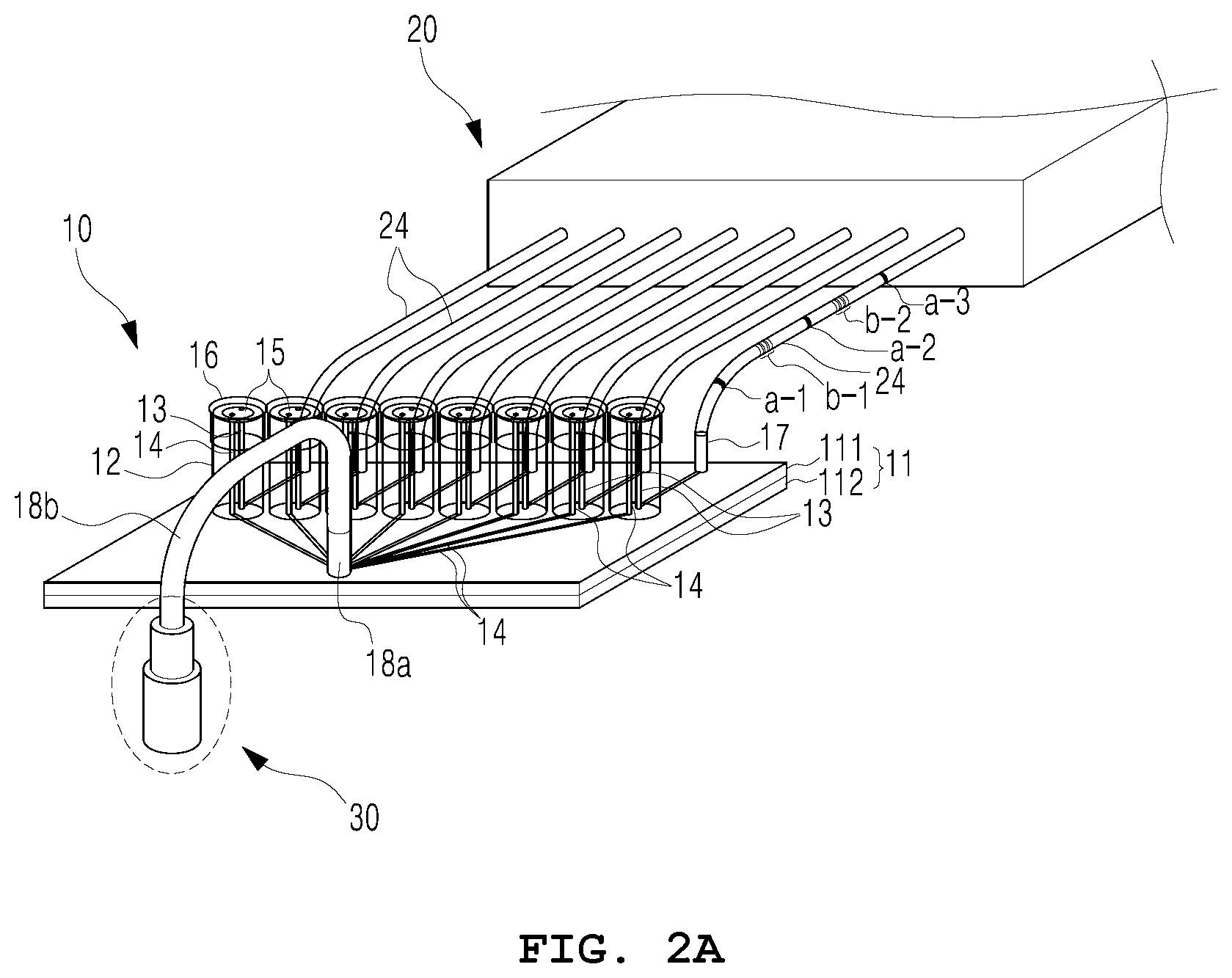 Patent US12157122 Figure 2 – Microfluidic connection device