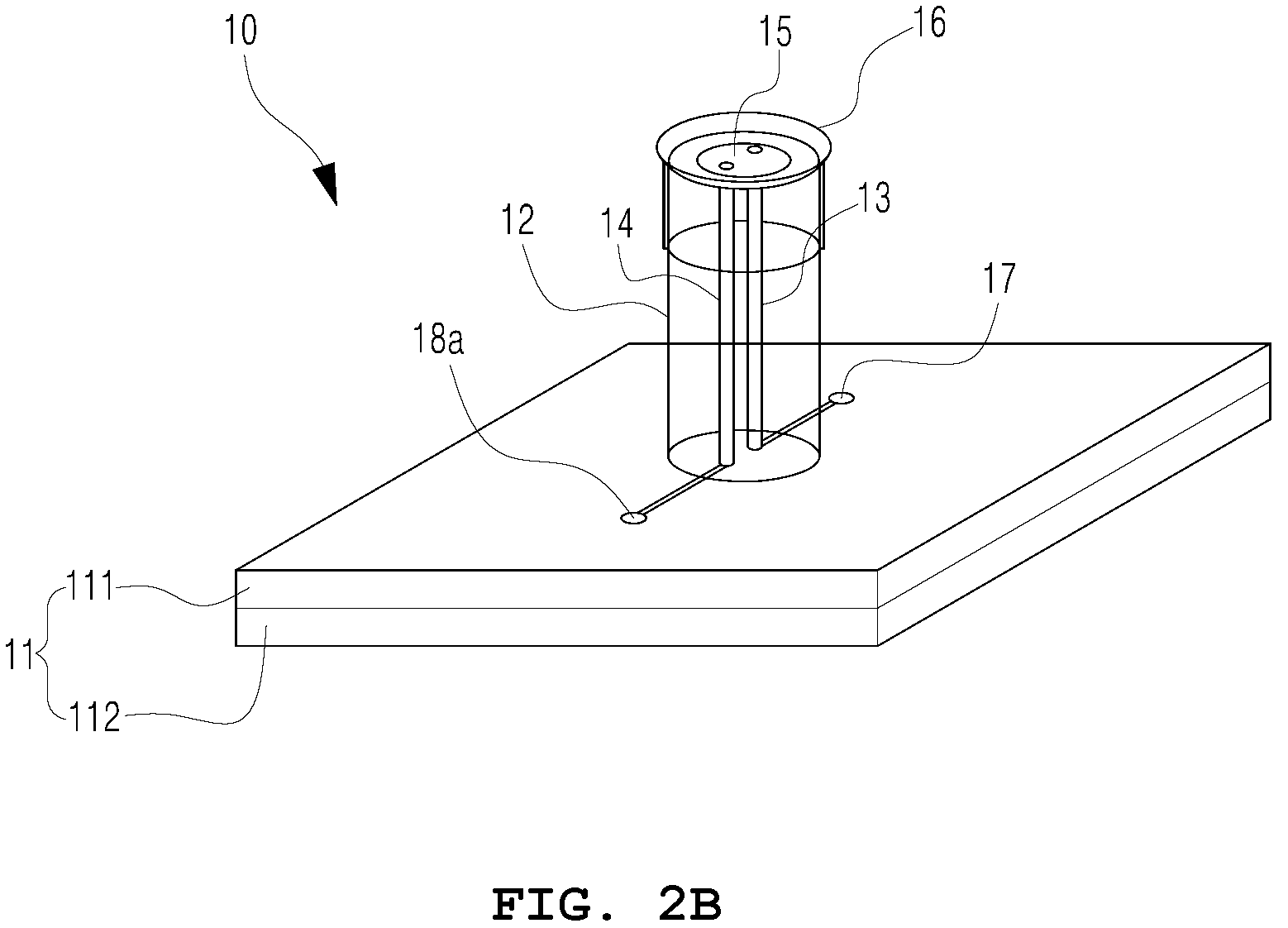 Patent US12157122 Figure 3 – Microfluidic connection device