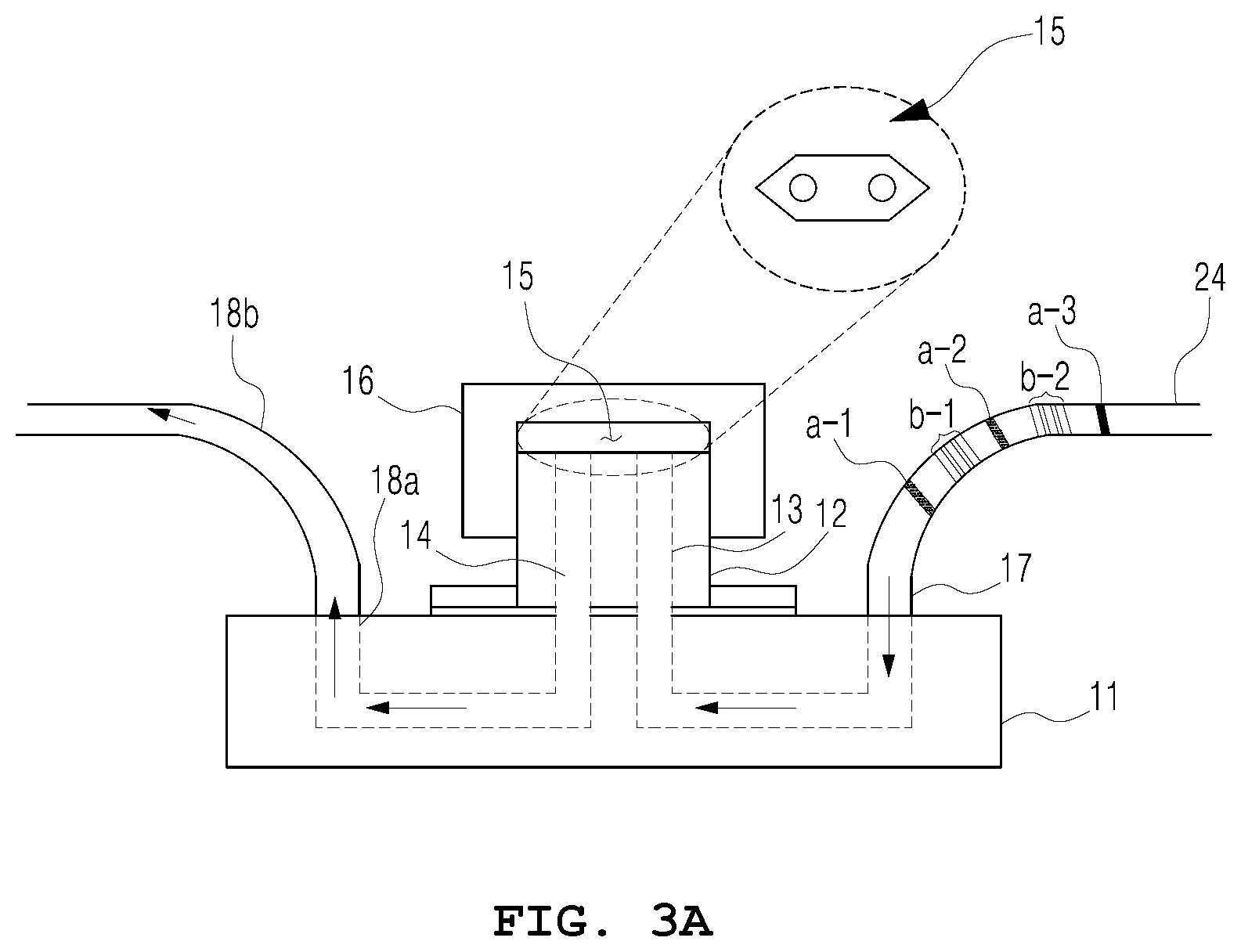 Patent US12157122 Figure 4 – Microfluidic connection device