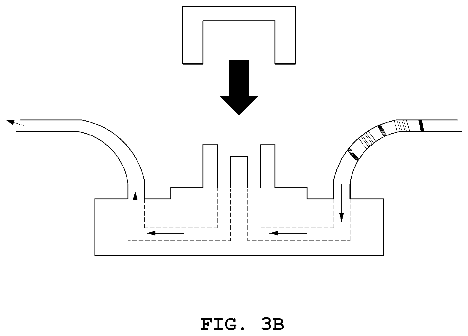Patent US12157122 Figure 5 – Microfluidic connection device