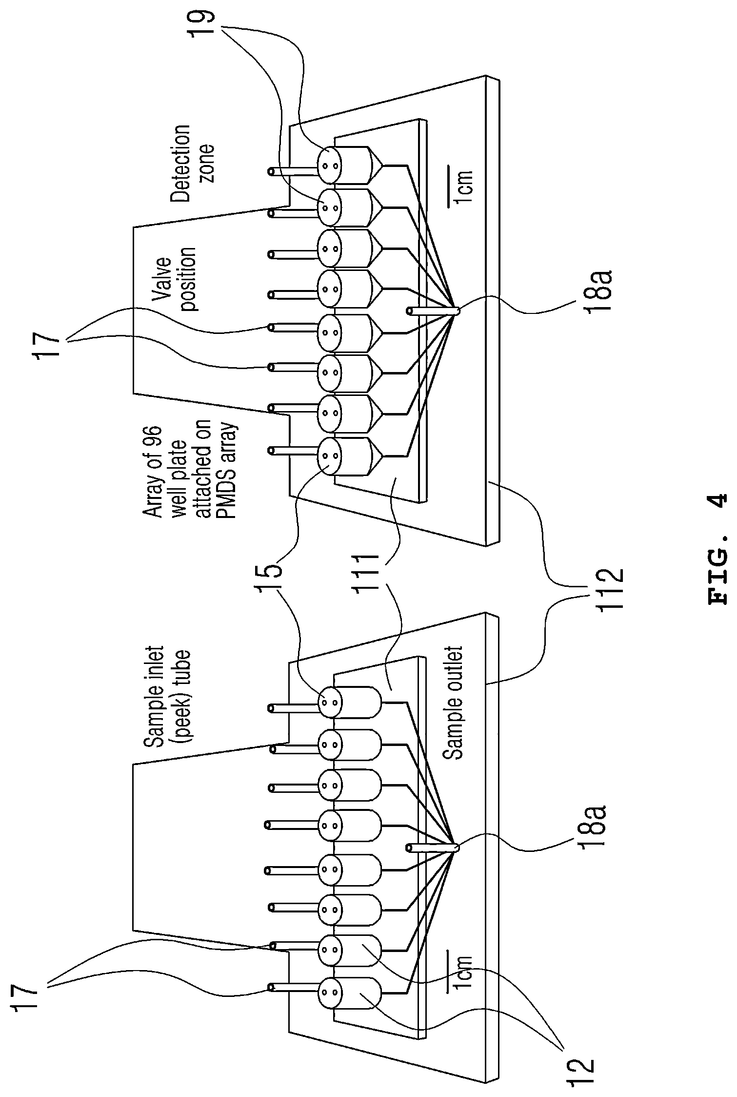 Patent US12157122 Figure 7 – Microfluidic connection device