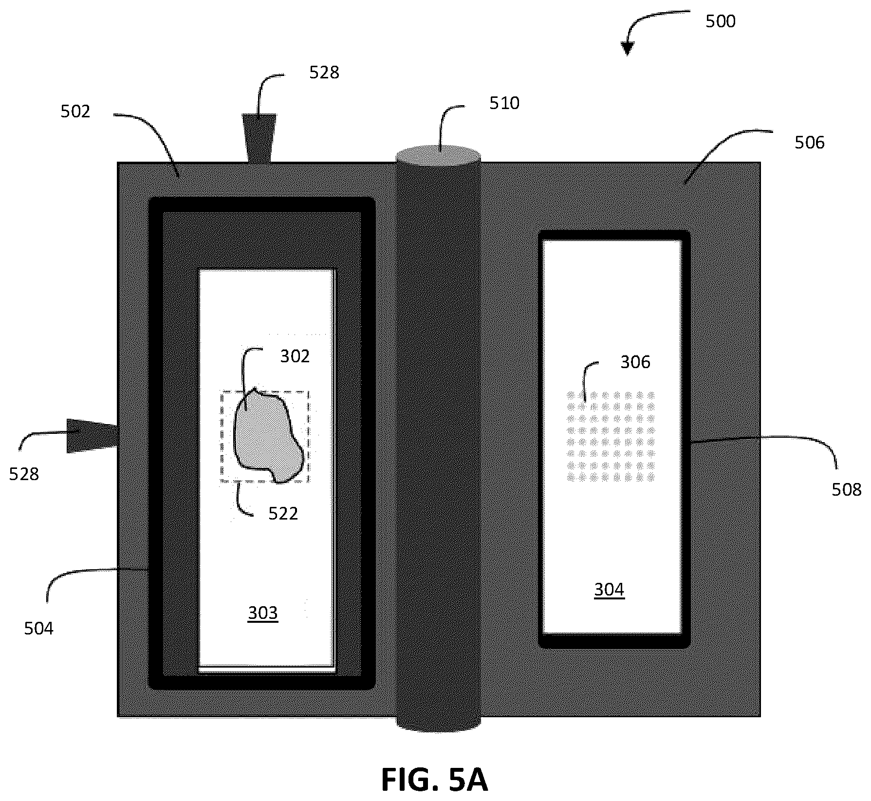 Patent US12157124 Figure 5 – Imaging system hardware
