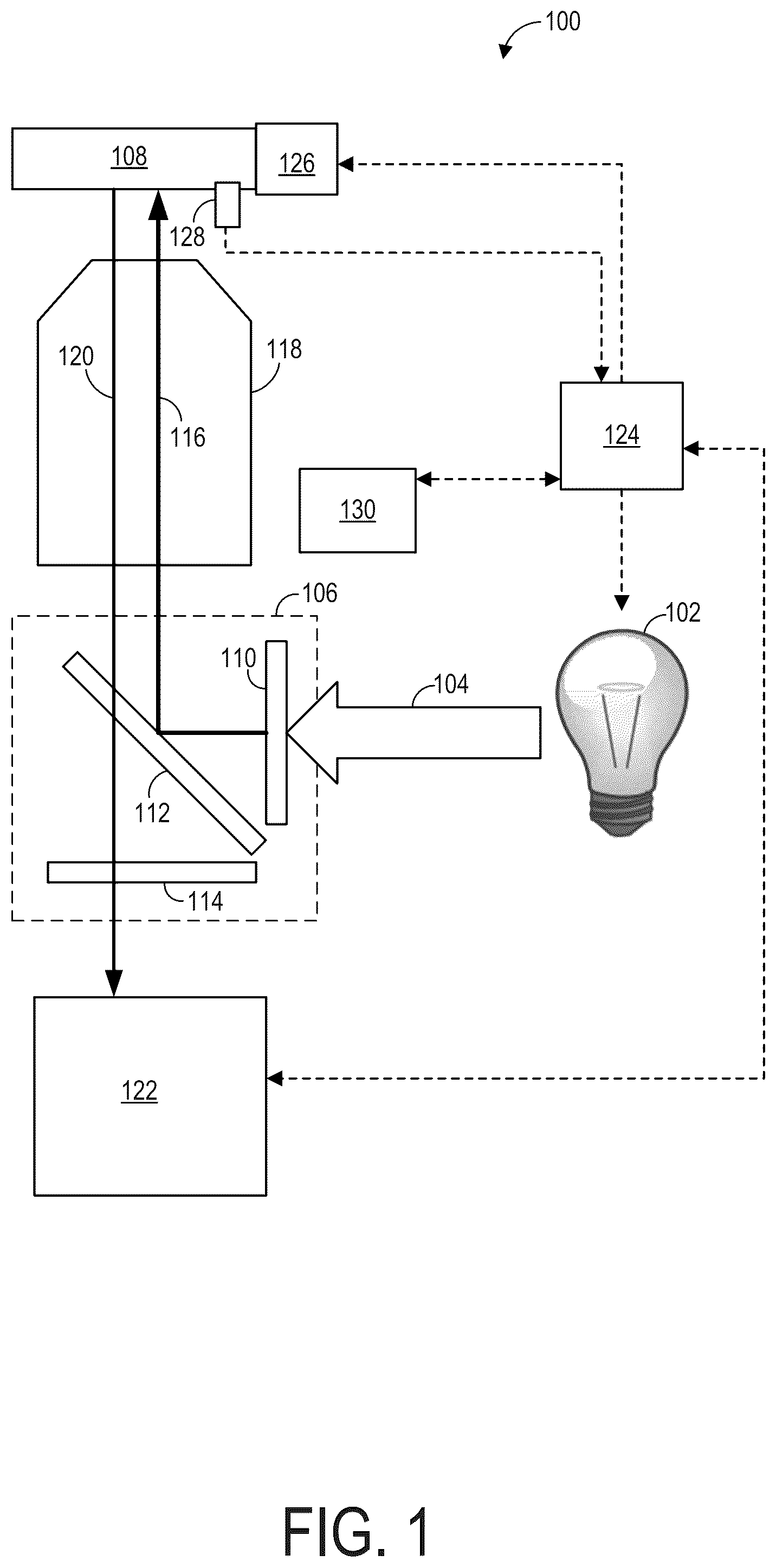 Patent US12157125 Figure 1 – Microplate holder for imaging system
