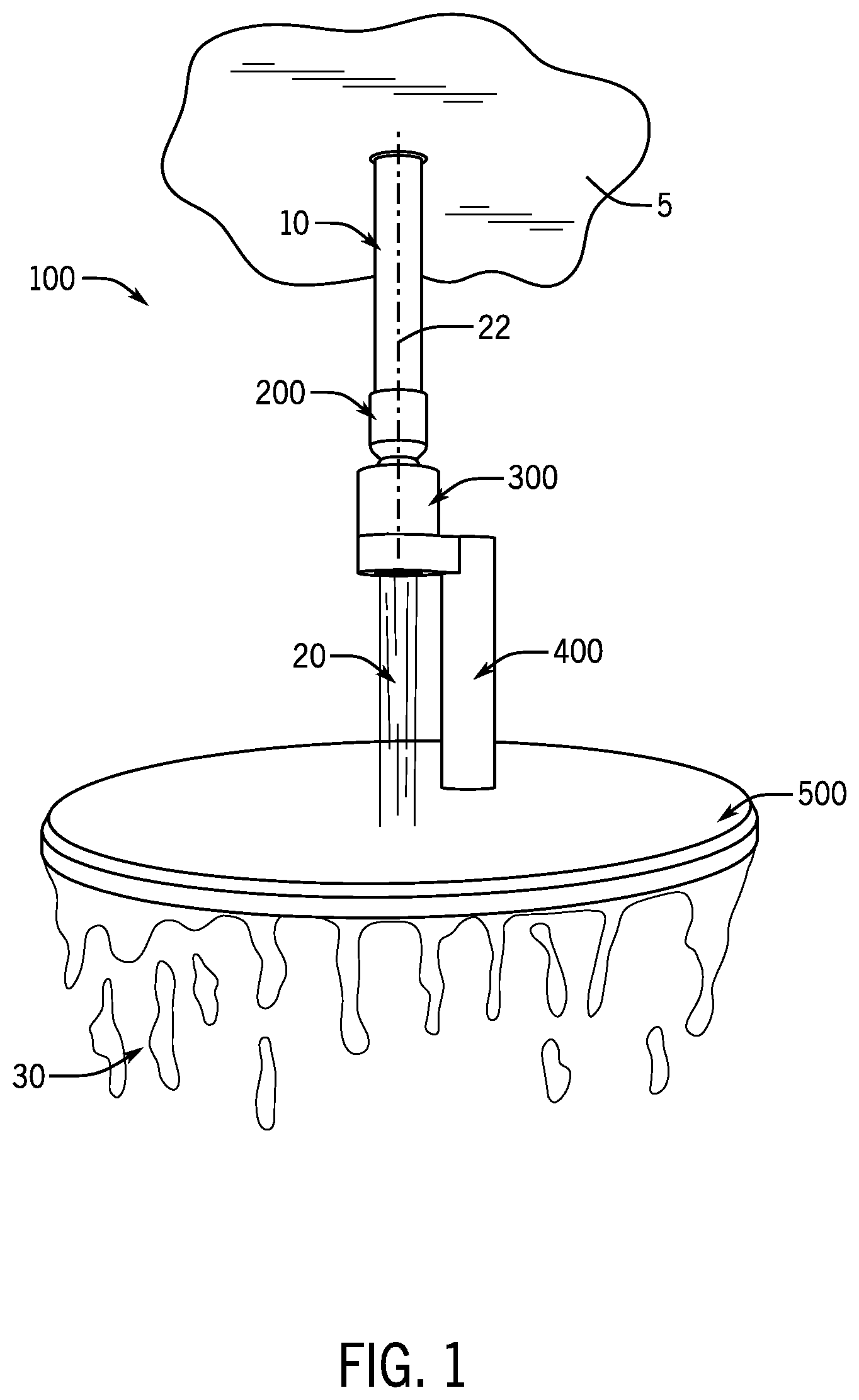 Patent US12157129 Figure 1 – Showerhead