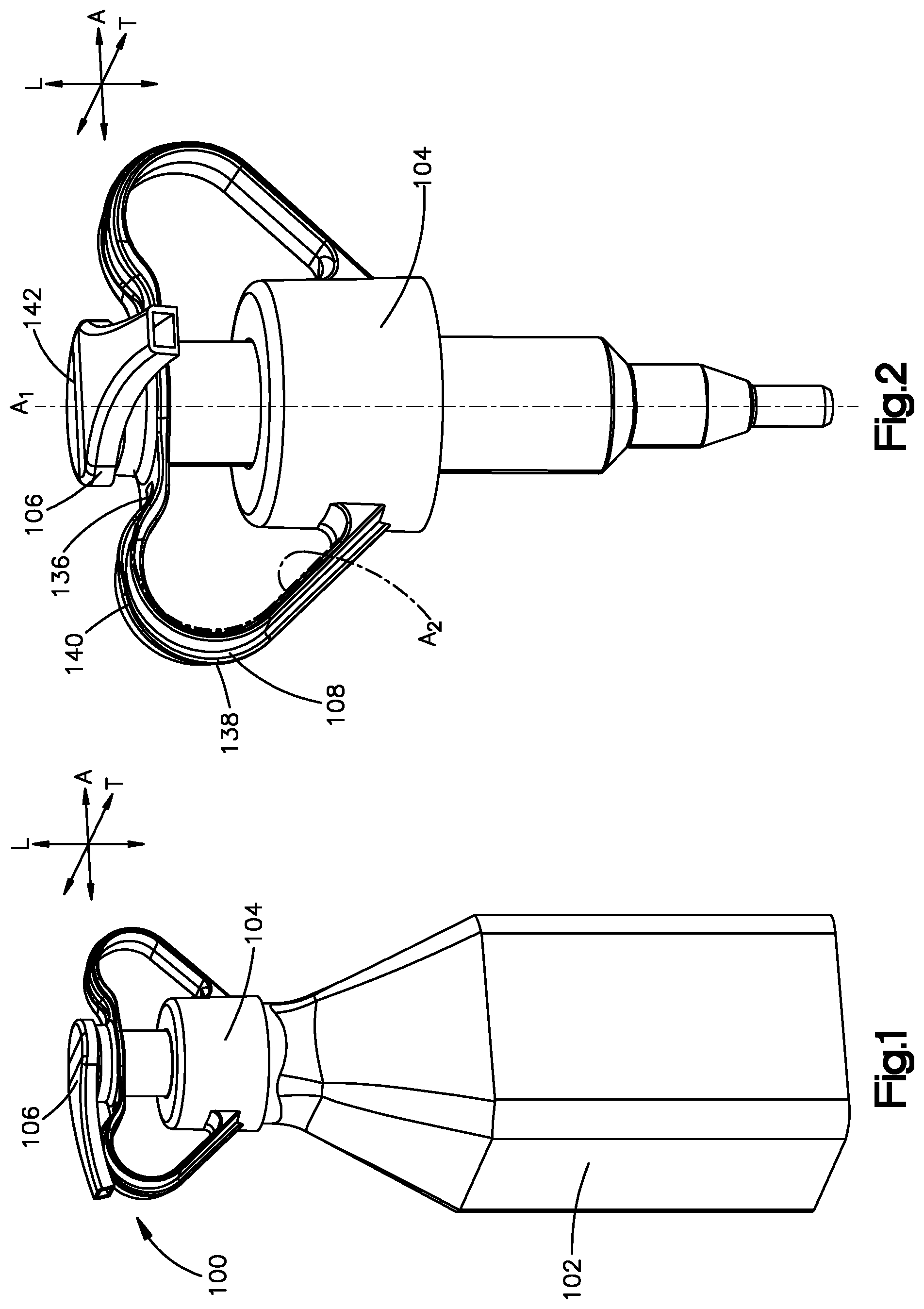 Patent US12157131 Figure 1 – Liquid dispensing apparatus