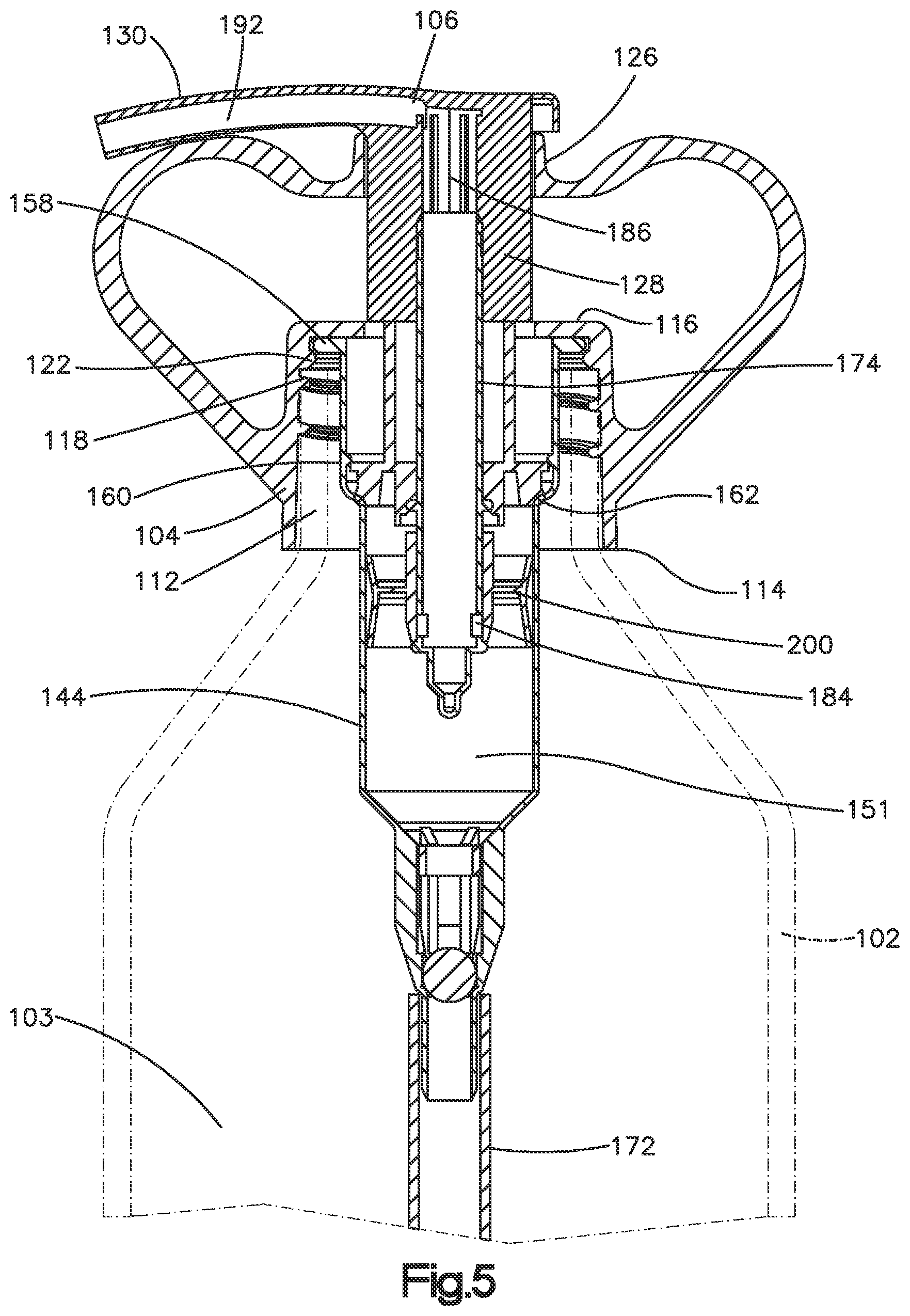 Patent US12157131 Figure 4 – Liquid dispensing apparatus