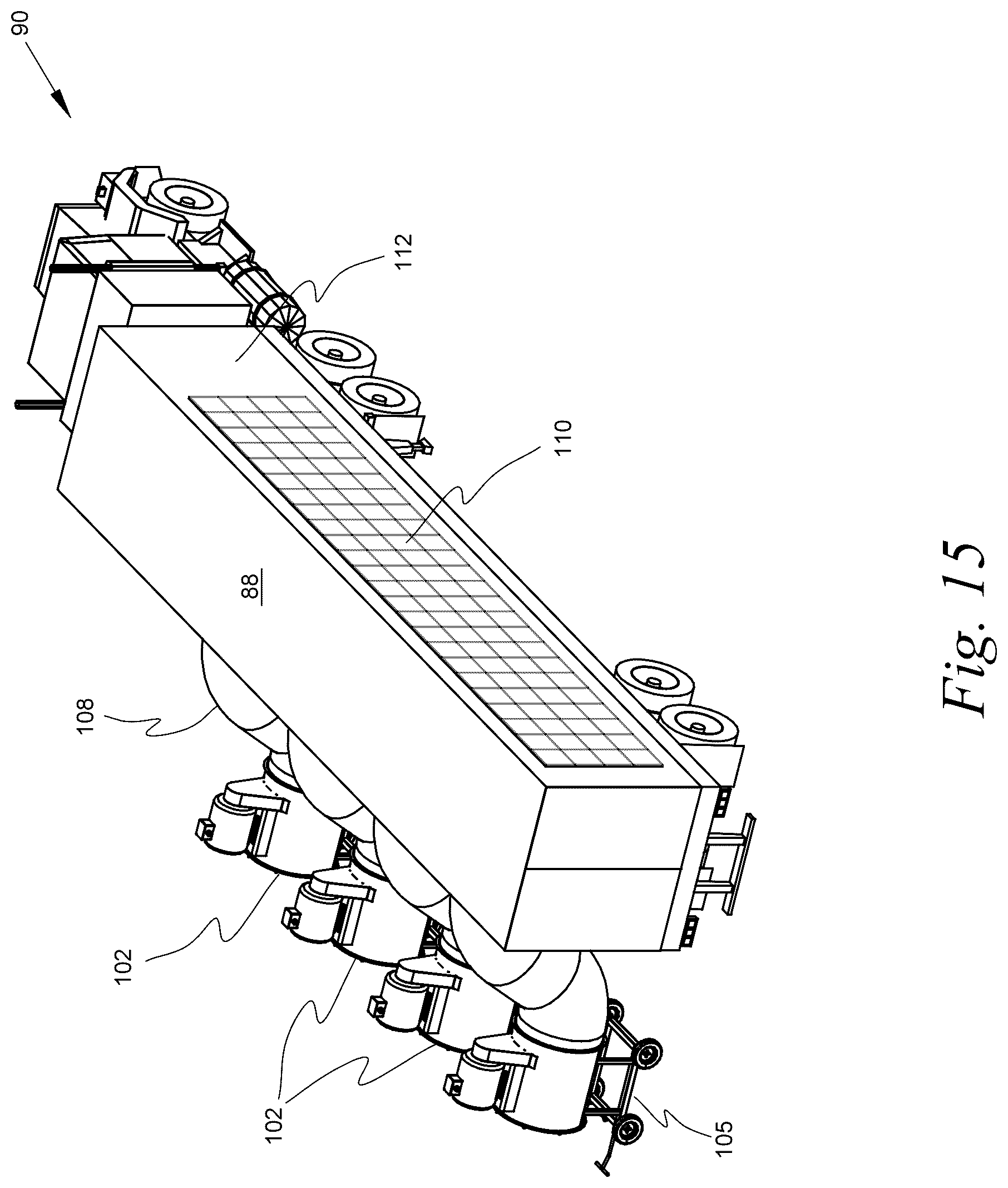 Patent US12157135 Figure 19 – Portable variable volume paint spray enclosure and air scrubber; method for constructing a paint spray enclosure and air scrubber