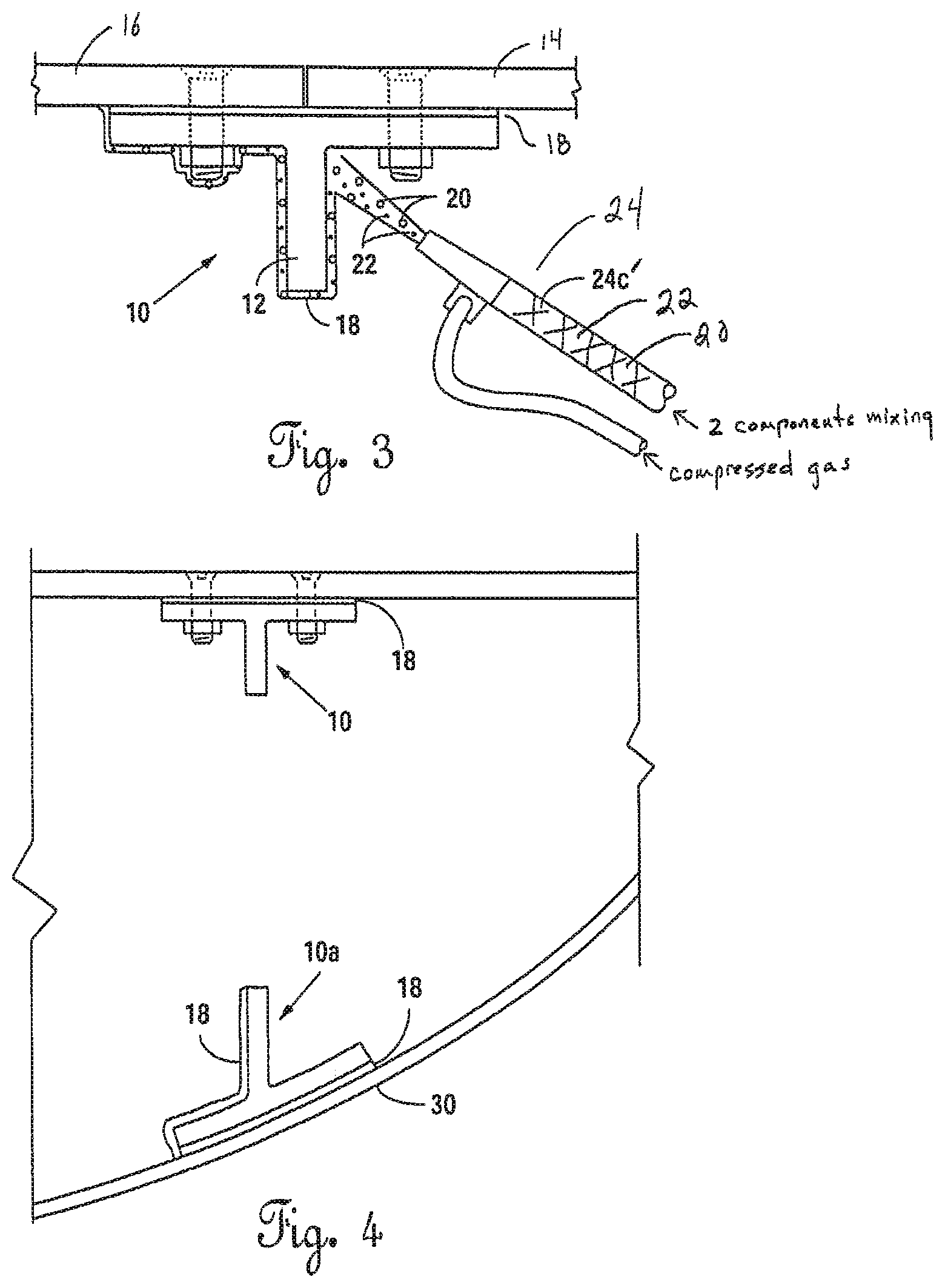 Patent US12157136 Figure 2 – Sprayable sealant for aircraft parts and assemblies