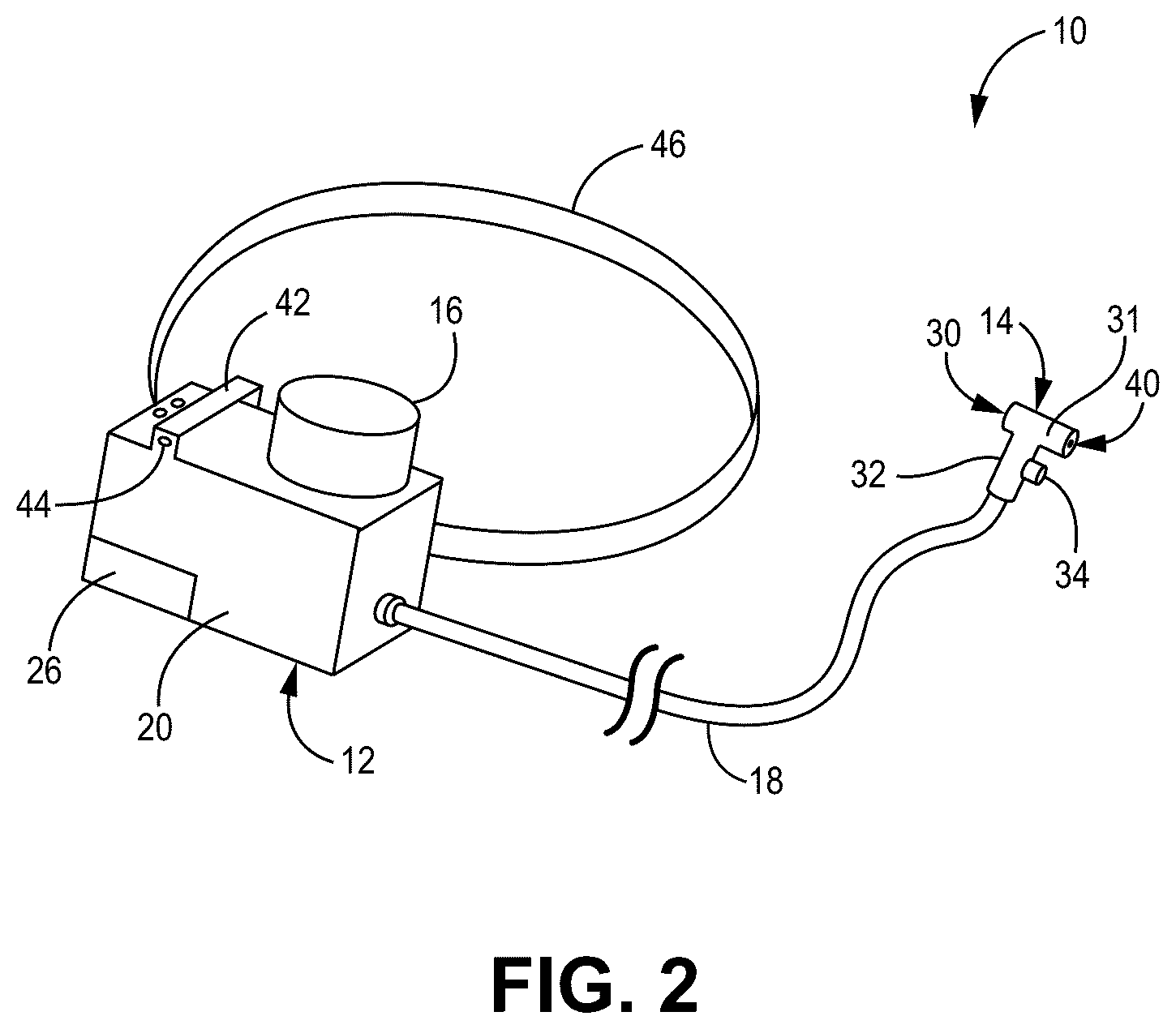 Patent US12157138 Figure 2 – Fluid sprayer