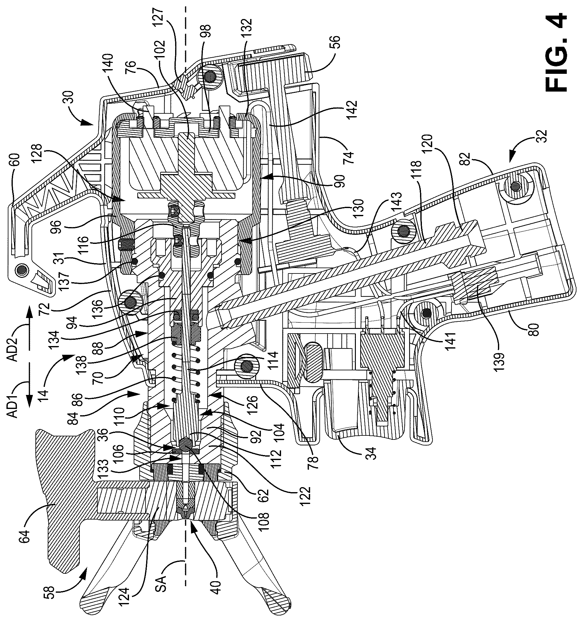 Patent US12157138 Figure 4 – Fluid sprayer