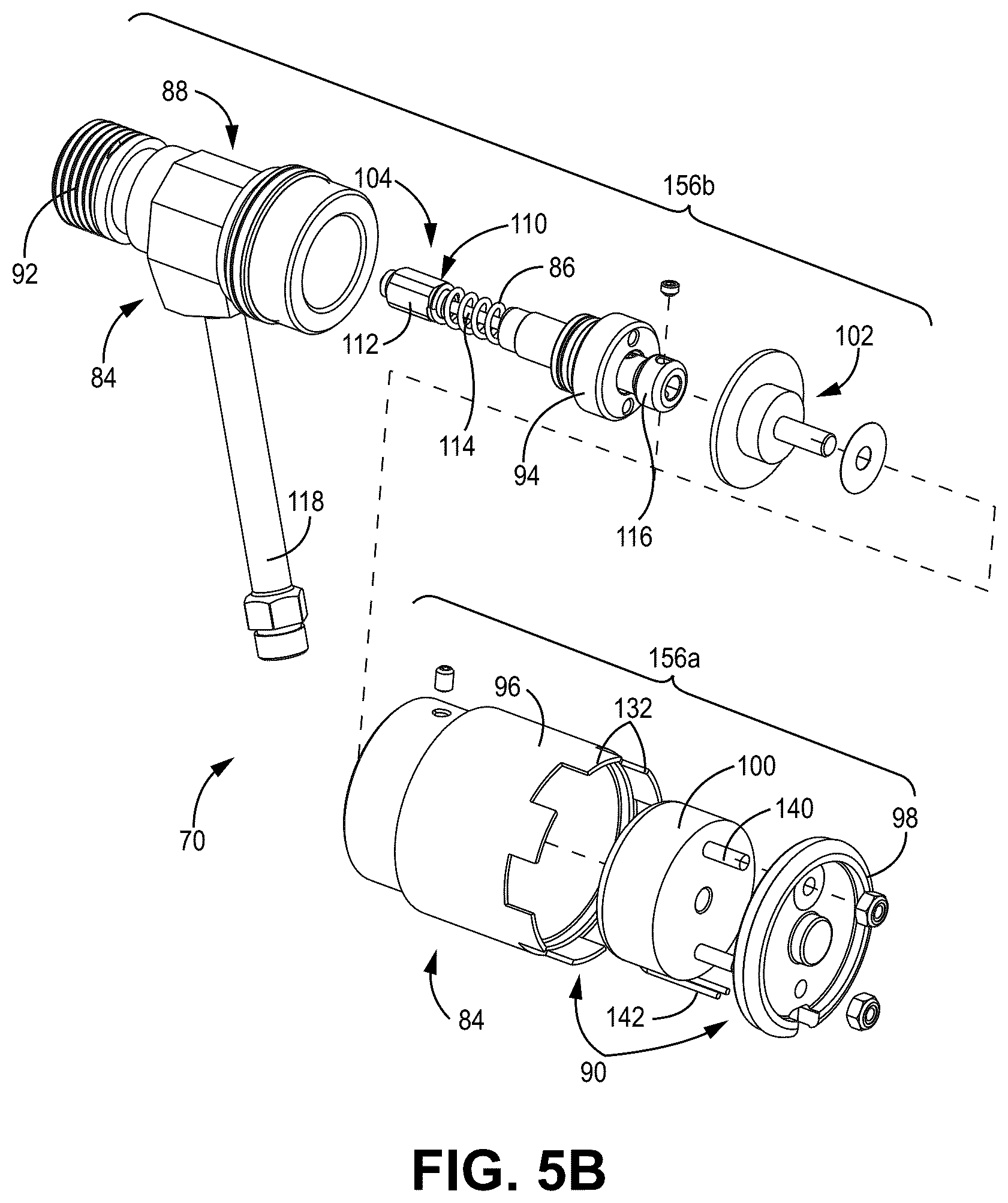 Patent US12157138 Figure 6 – Fluid sprayer