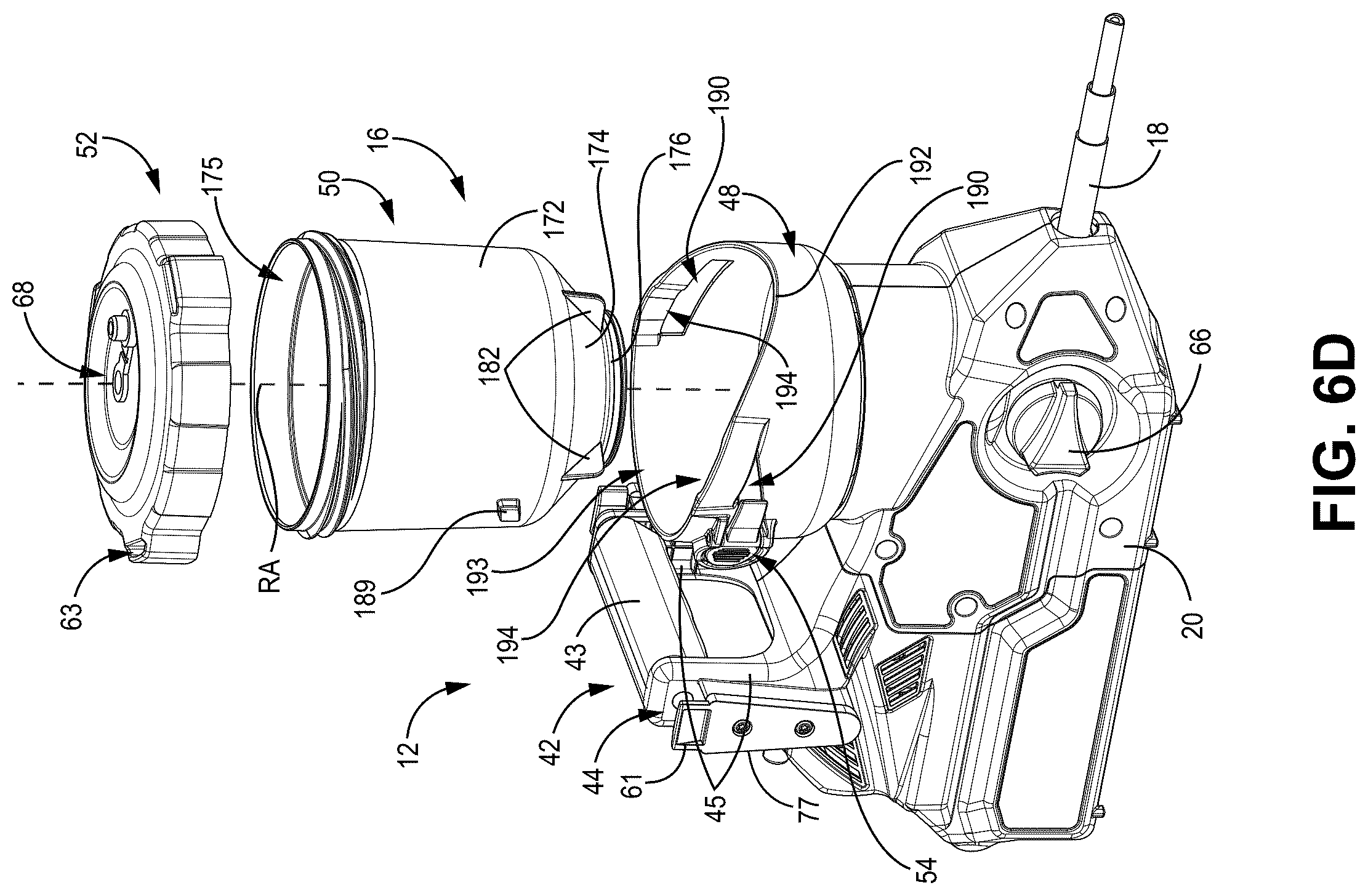 Patent US12157138 Figure 12 – Fluid sprayer