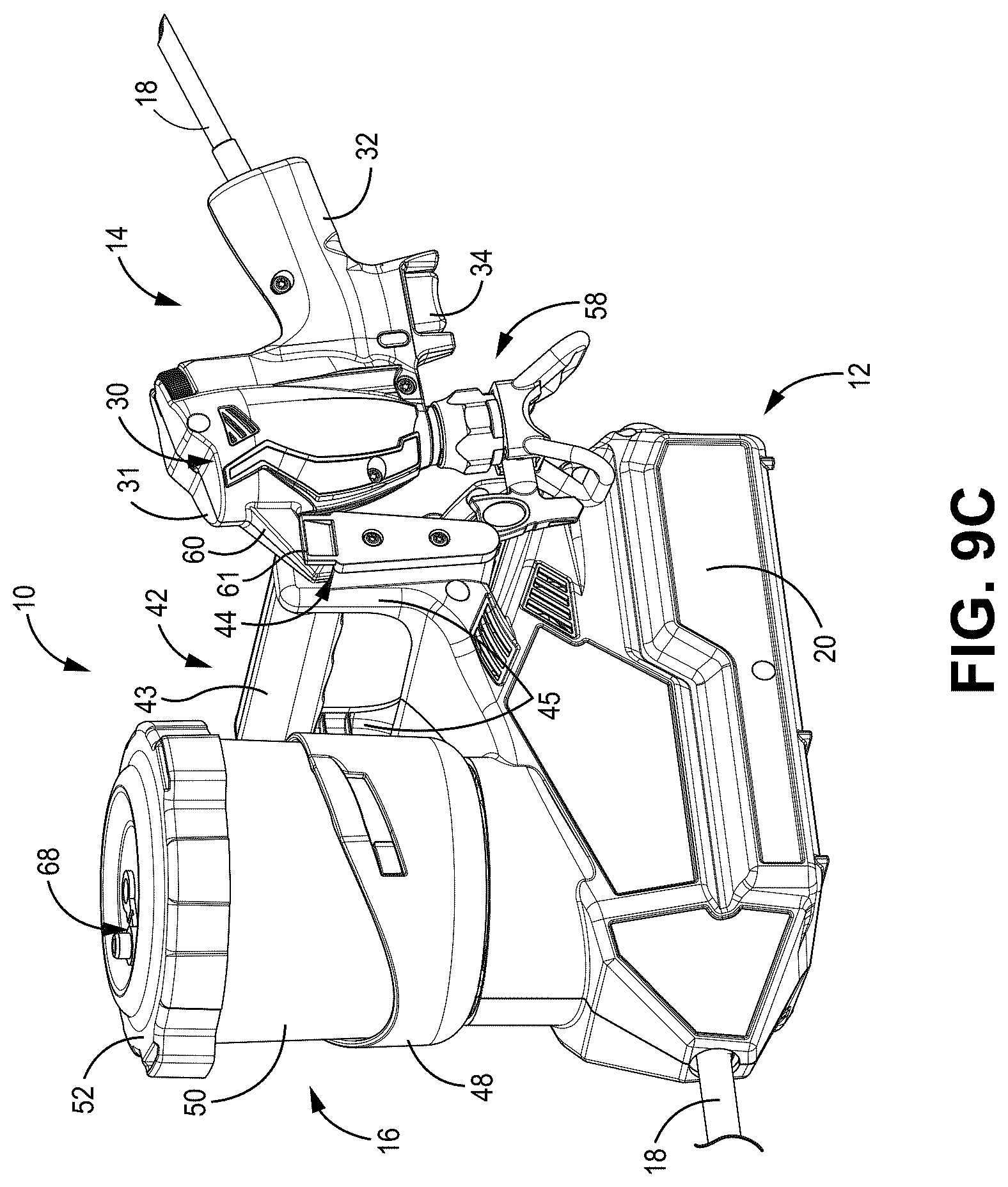 Patent US12157138 Figure 17 – Fluid sprayer