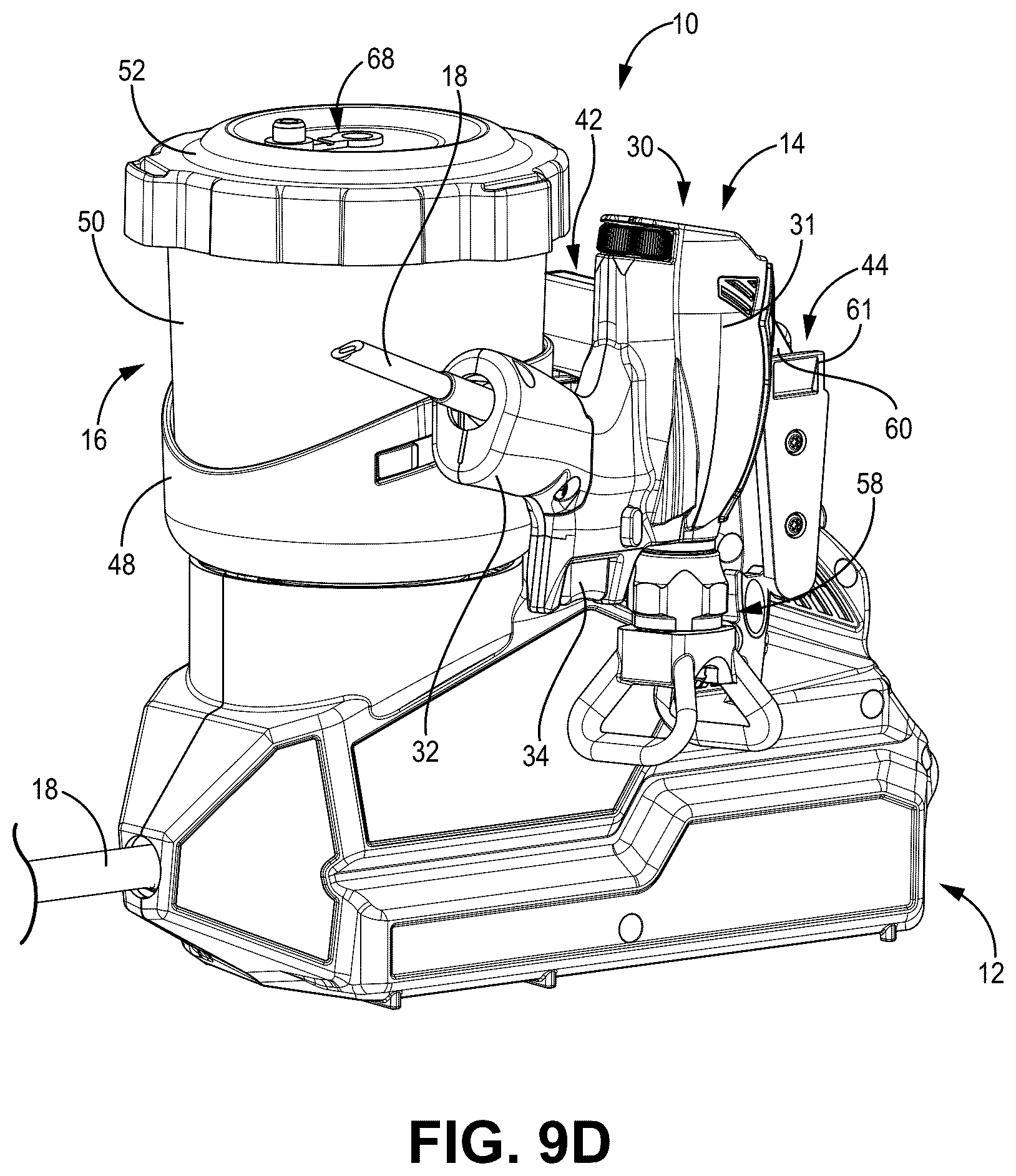 Patent US12157138 Figure 18 – Fluid sprayer