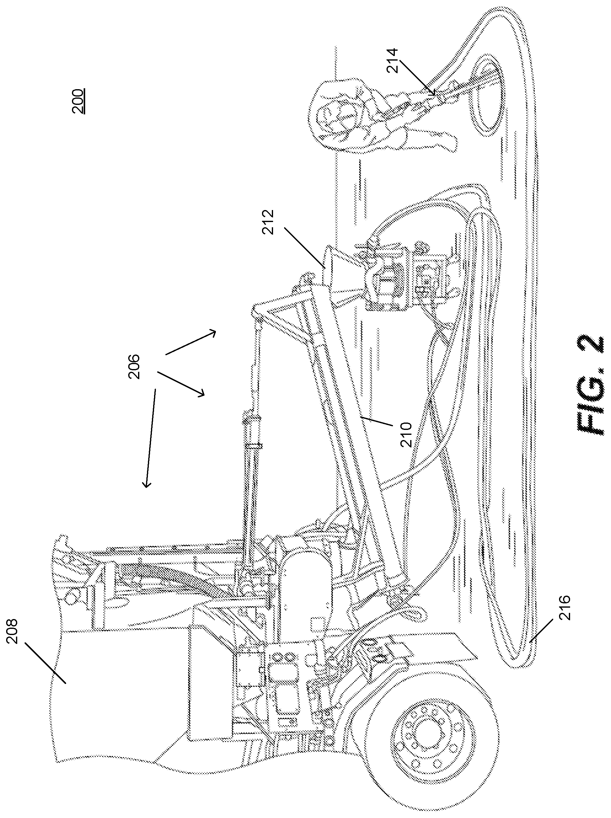 Patent US12157141 Figure 2 – System and method for making and applying a non-portland cement-based material