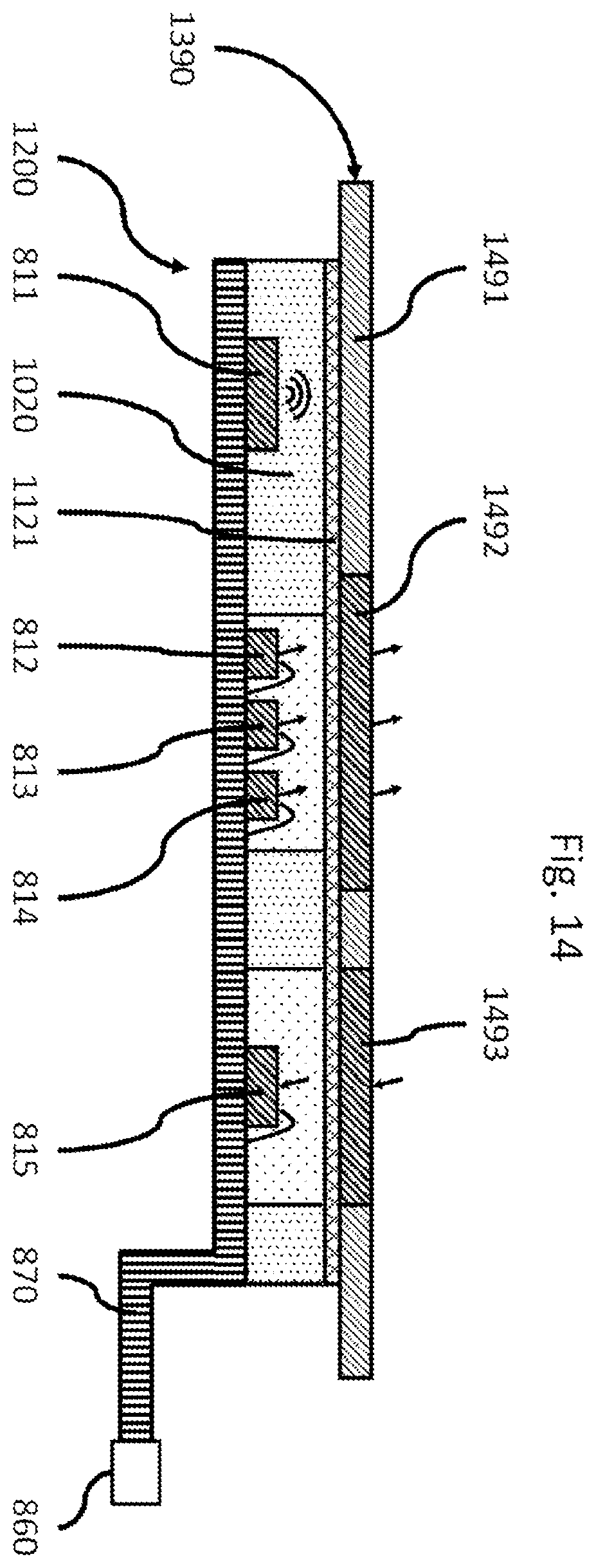Patent US12157145 Figure 7 – Integration of a sensor system in a casing