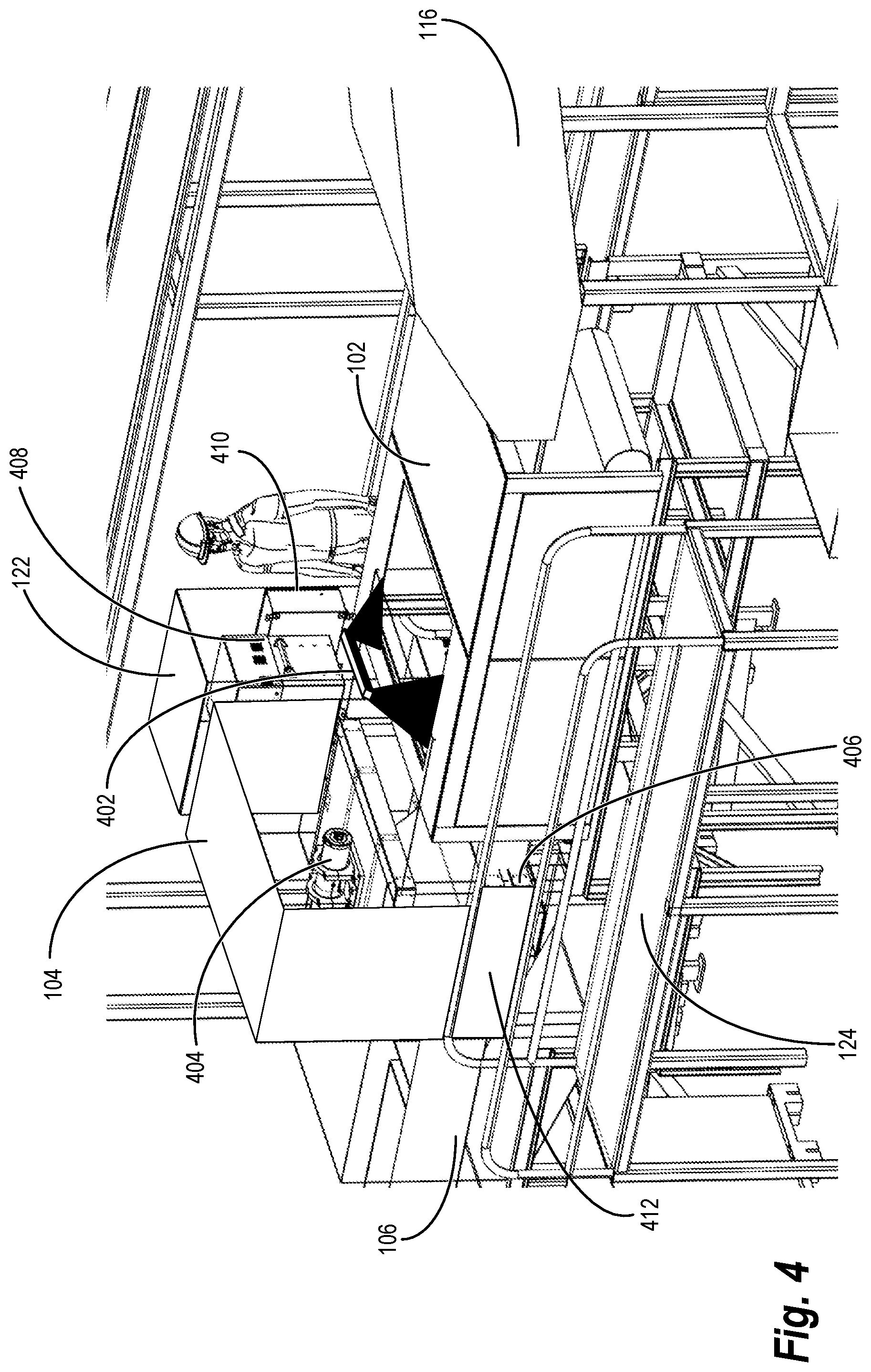 Patent US12157148 Figure 4 – Automated battery sorting system