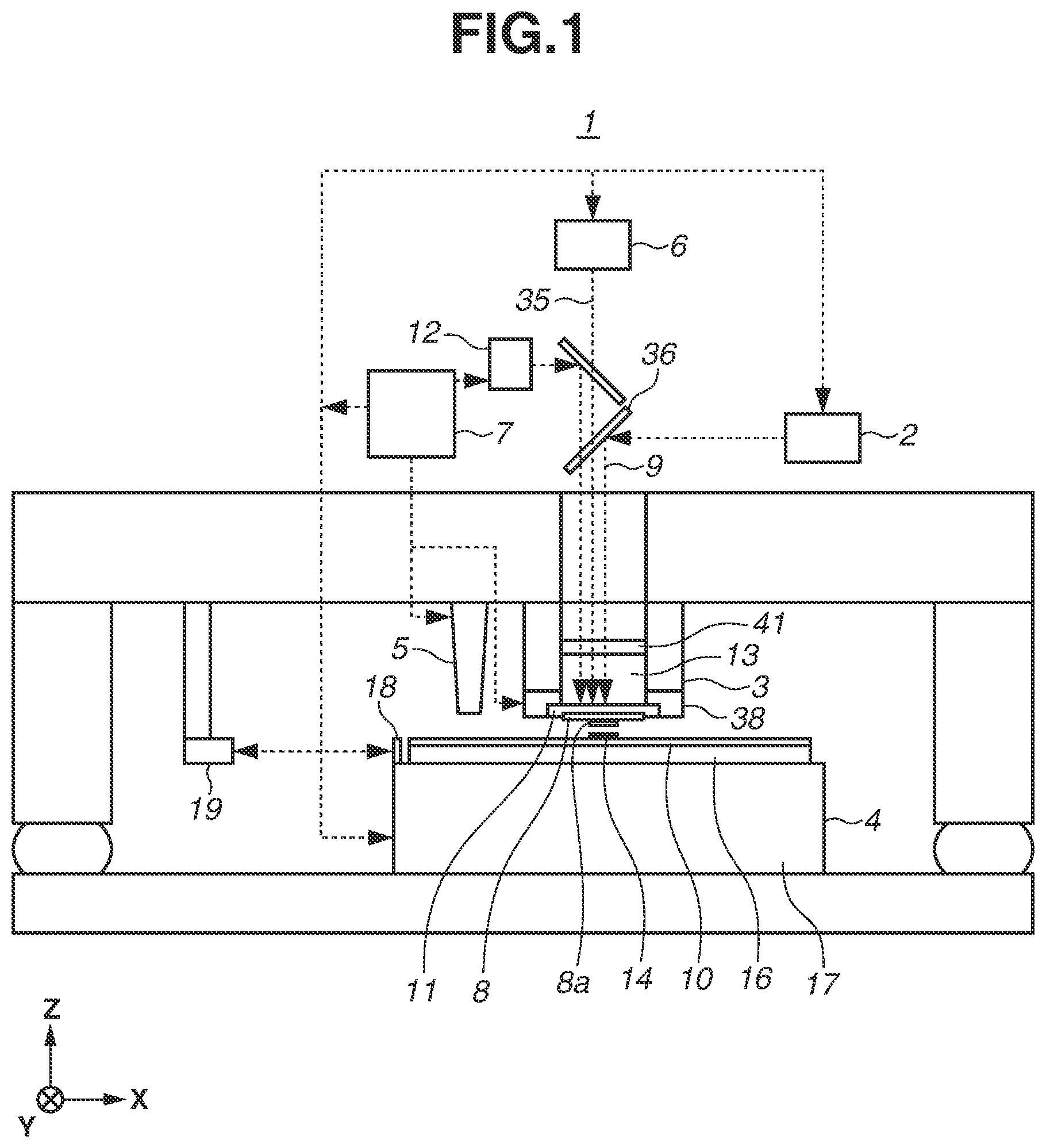 Patent US12157150 Figure 1 – Particle removal method, particle removal apparatus, and method for manufacturing article