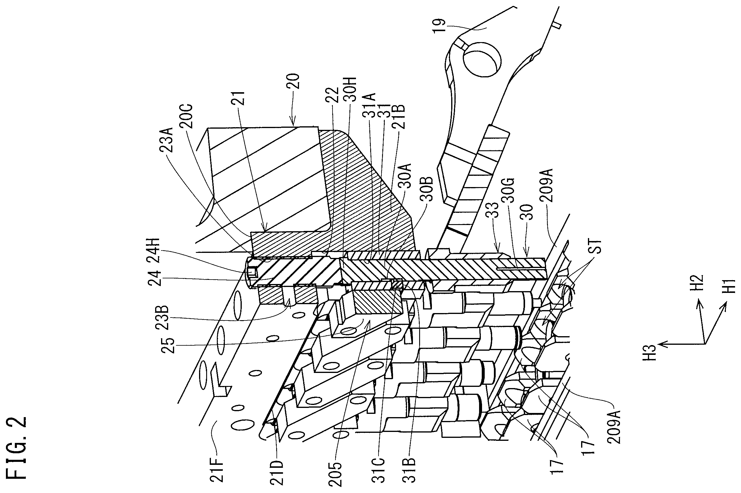 Patent US12157157 Figure 2 – Pressing machine and pressed product manufacturing method