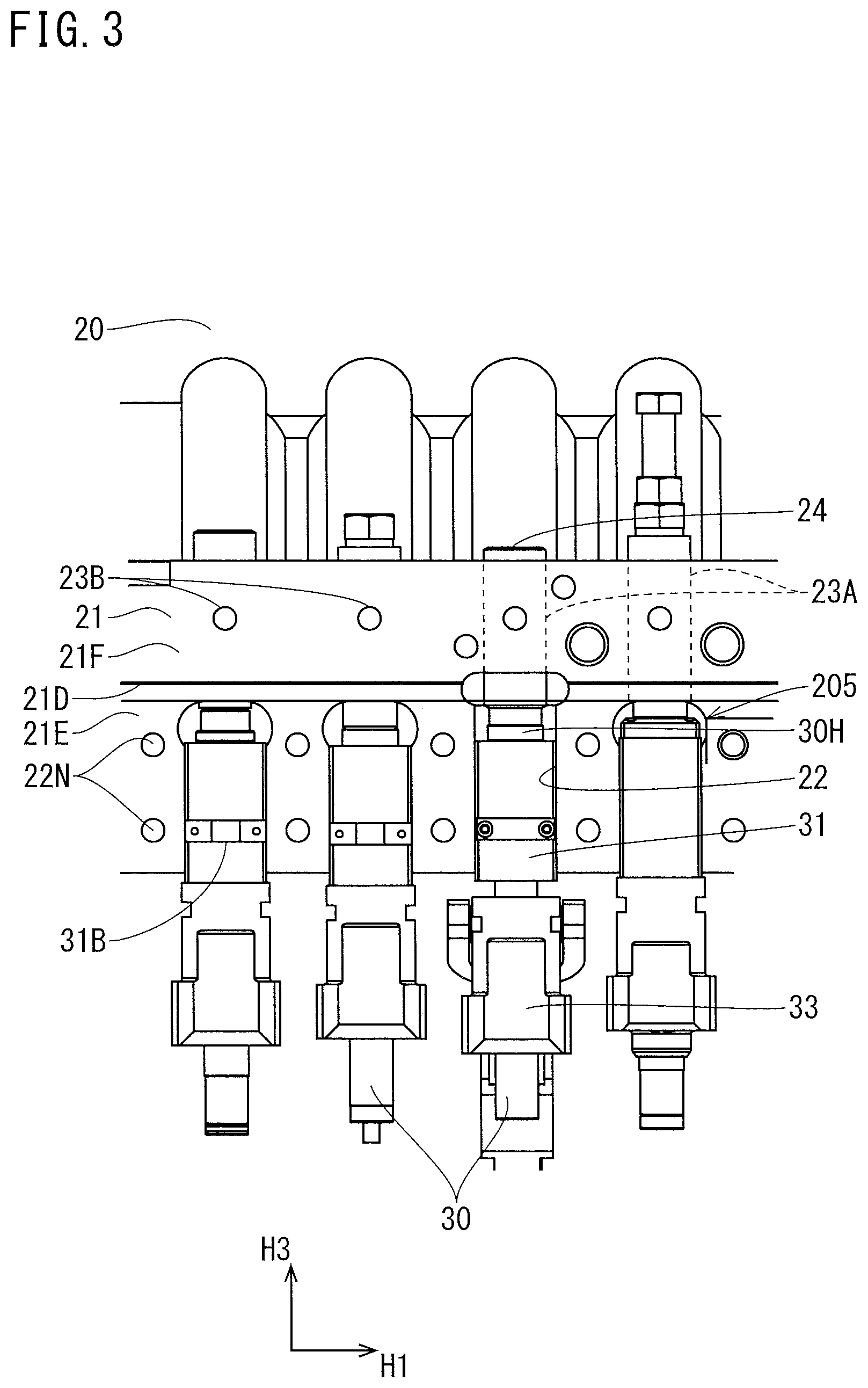 Patent US12157157 Figure 3 – Pressing machine and pressed product manufacturing method
