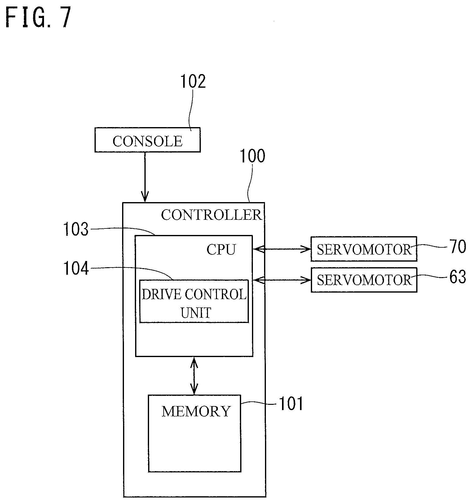 Patent US12157157 Figure 7 – Pressing machine and pressed product manufacturing method