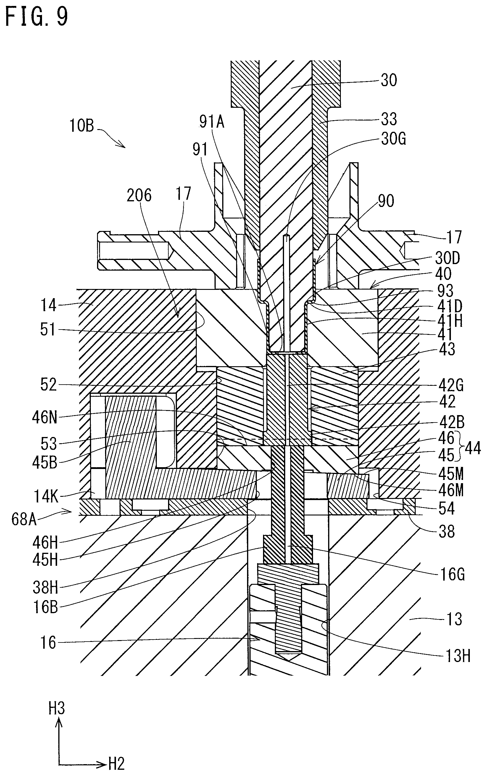 Patent US12157157 Figure 9 – Pressing machine and pressed product manufacturing method