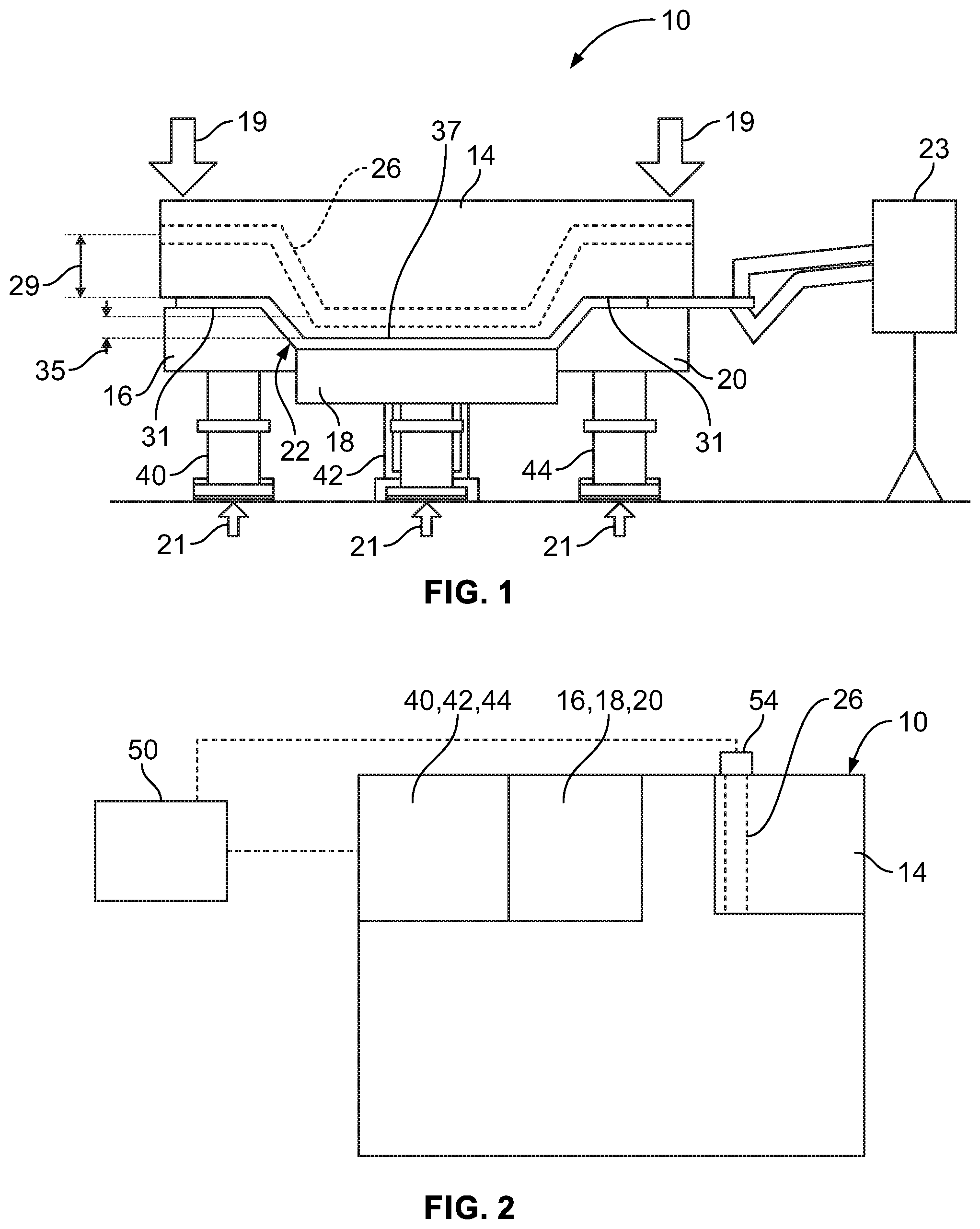 Patent US12157158 Figure 1 – Method and apparatus for forming varied strength zones of a vehicle component