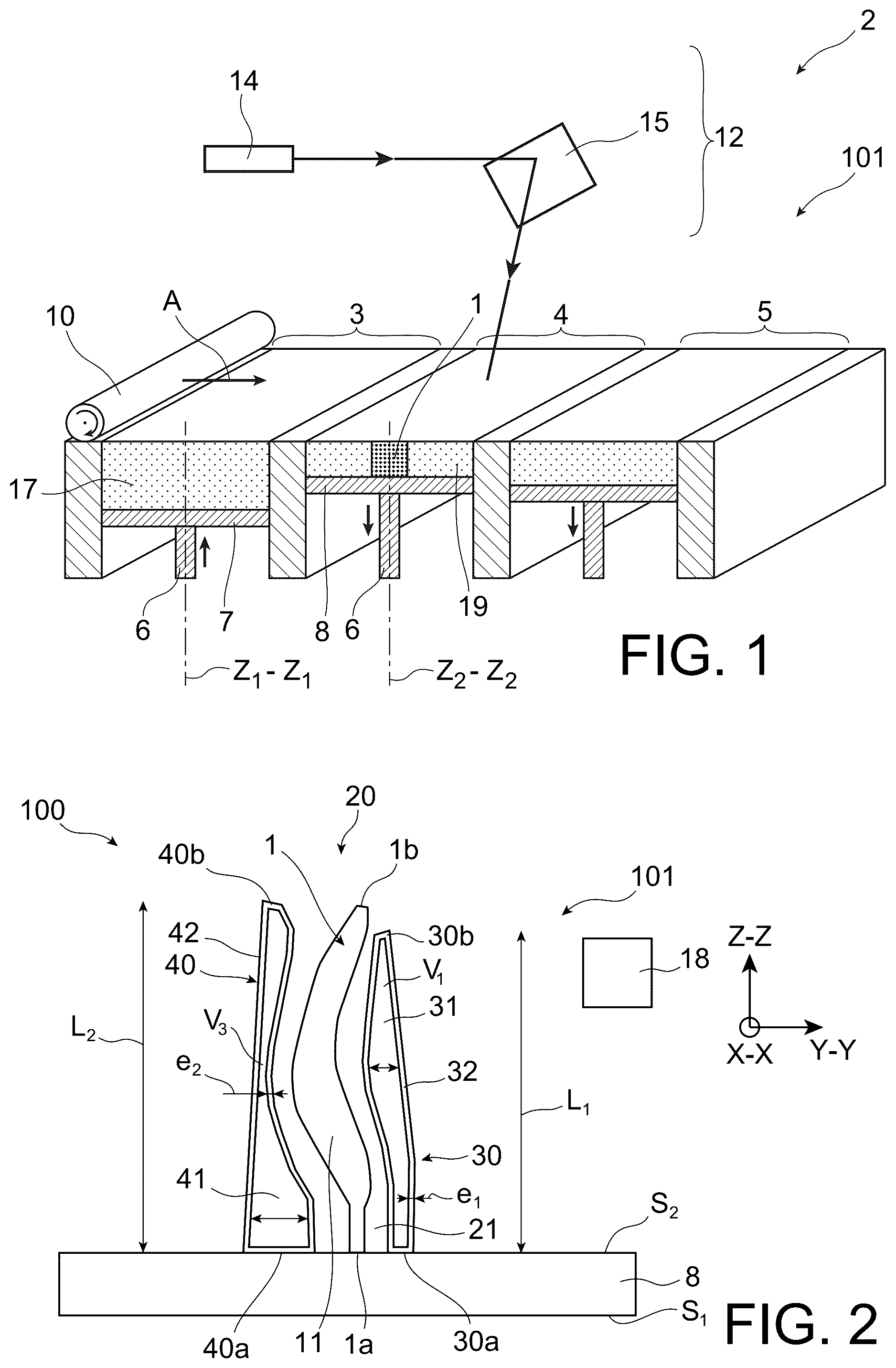Patent US12157166 Figure 1 – Method for holding a part blank by fluid expansion in an additively manufactured holding portion