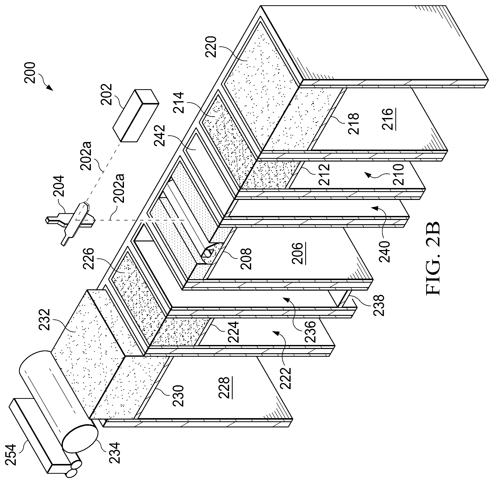 Patent US12157167 Figure 3 – Multi-material powder bed fusion