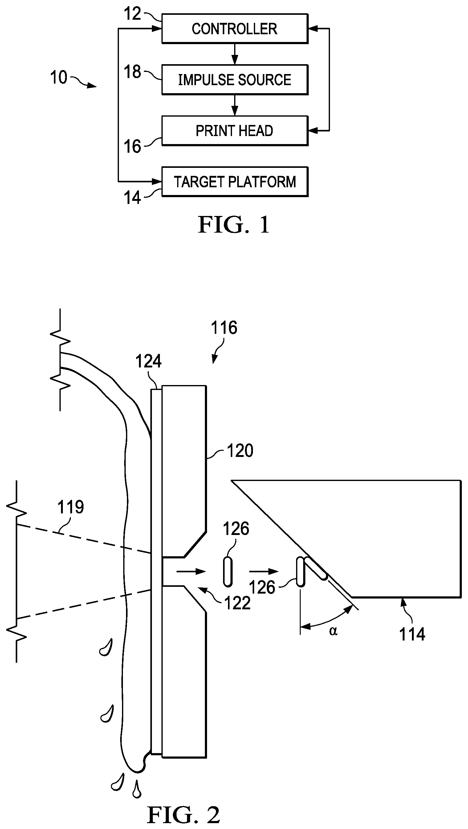 Patent US12157168 Figure 1 – Additive manufacturing using a momentum transfer method