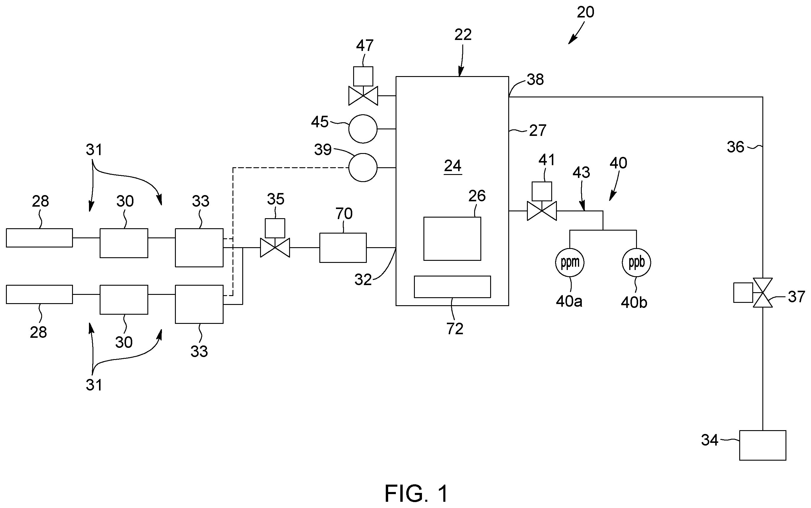 Patent US12157169 Figure 1 – Metal powder-based manufacturing process in low impurity gas atmosphere and system