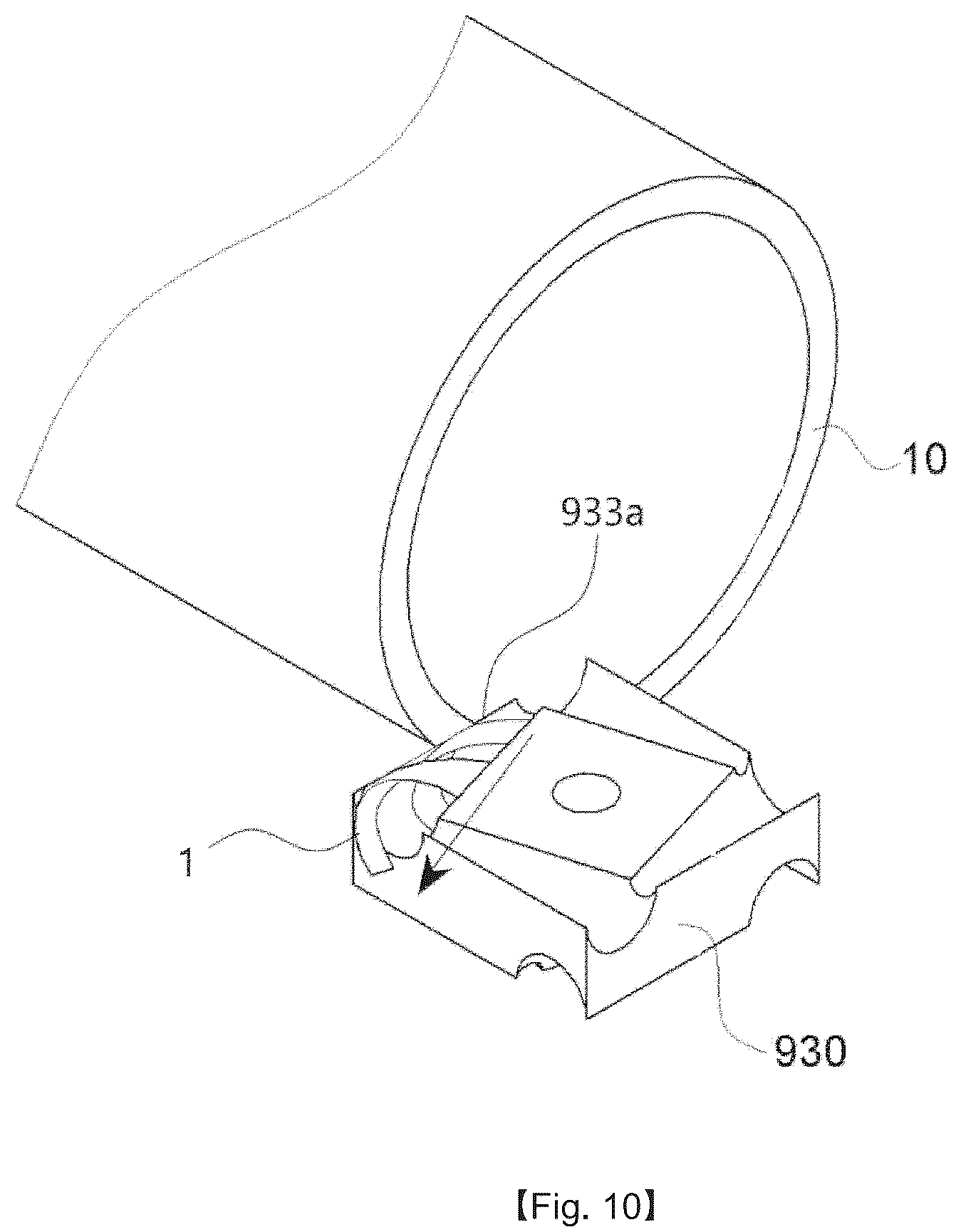 Patent US12157174 Figure 10 – Facing machine for preventing inflow of cutting chips into tube