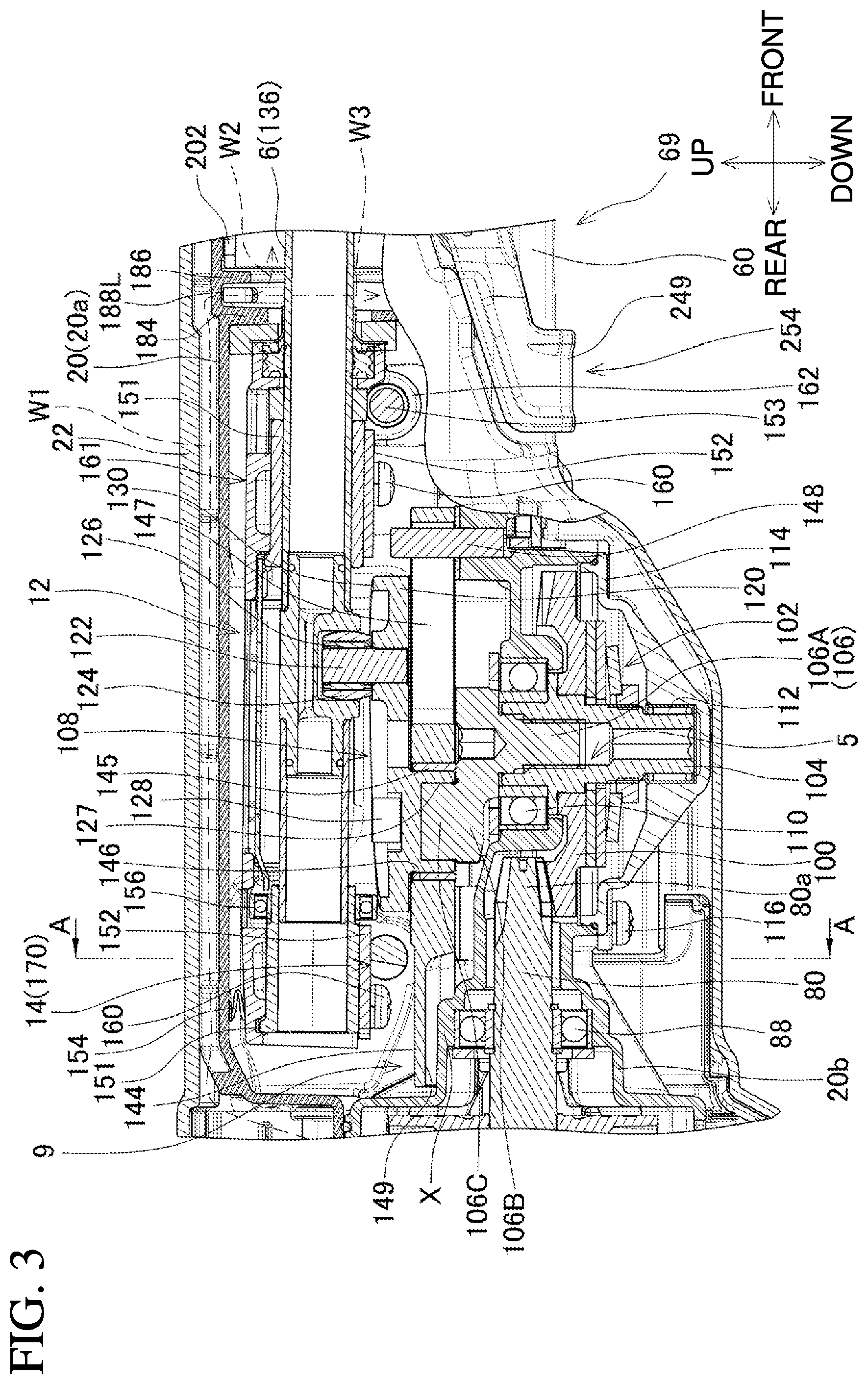 Patent US12157175 Figure 3 – Reciprocating cutting tool