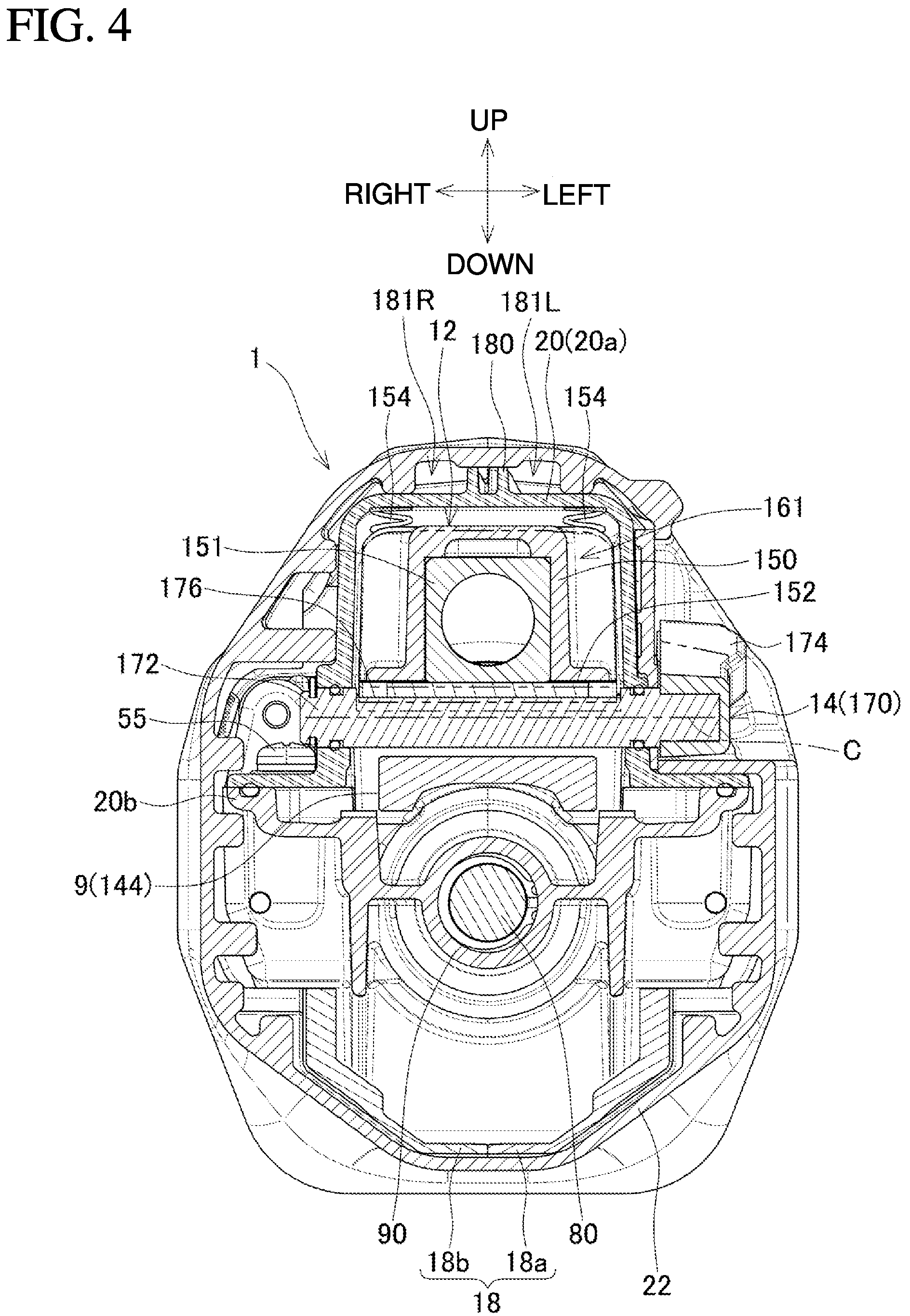 Patent US12157175 Figure 4 – Reciprocating cutting tool