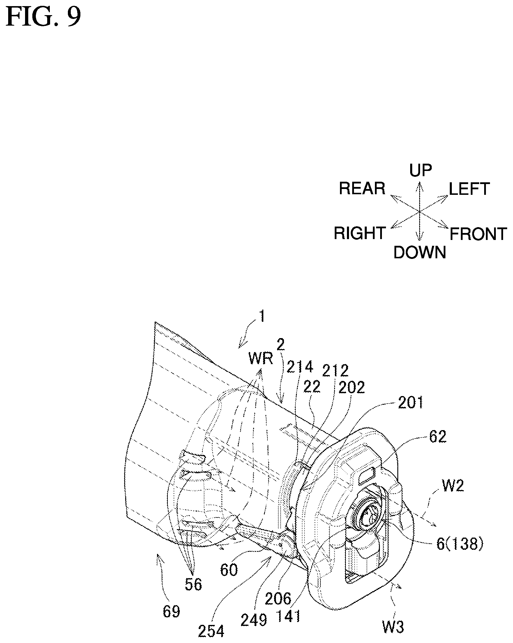 Patent US12157175 Figure 9 – Reciprocating cutting tool