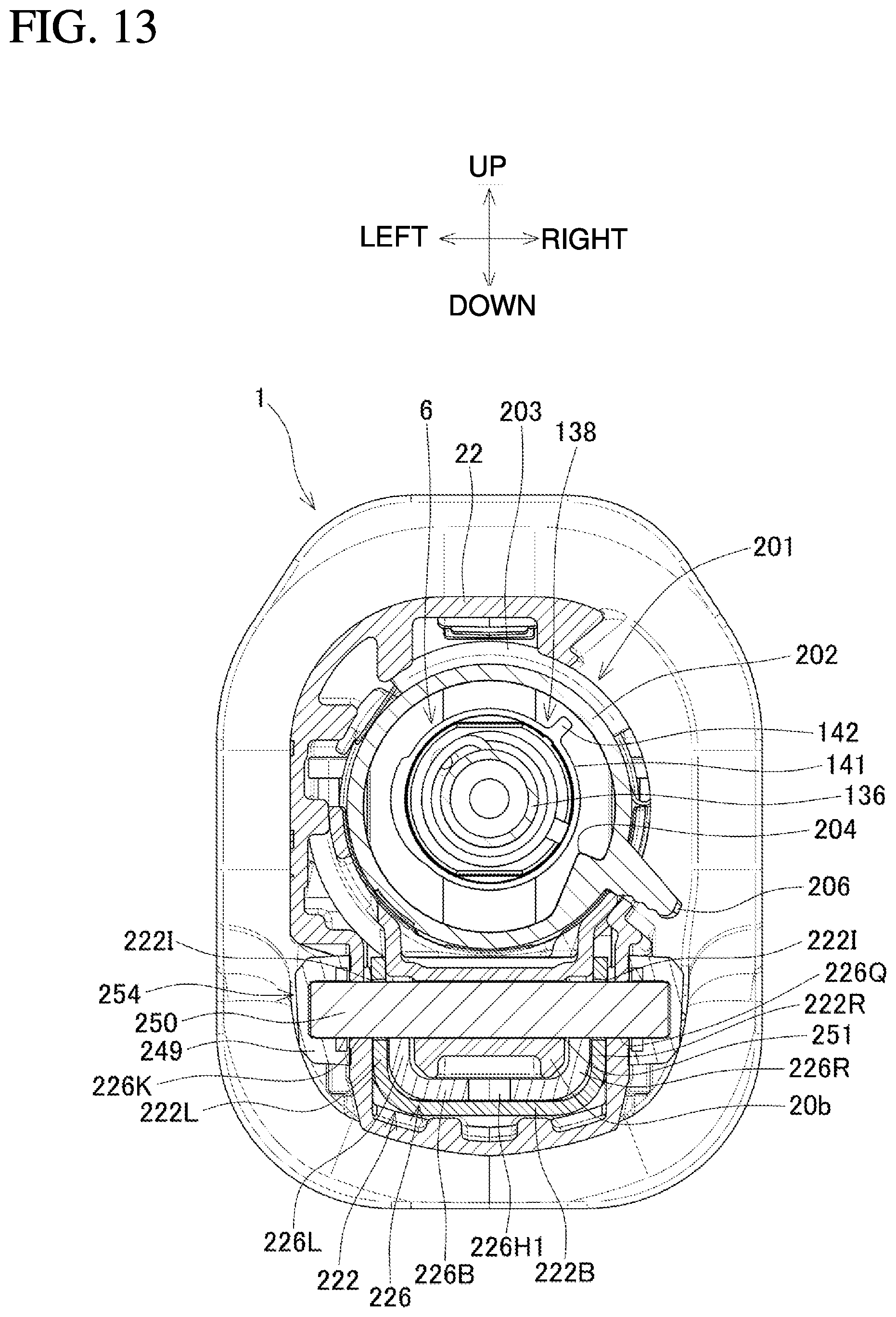 Patent US12157175 Figure 13 – Reciprocating cutting tool