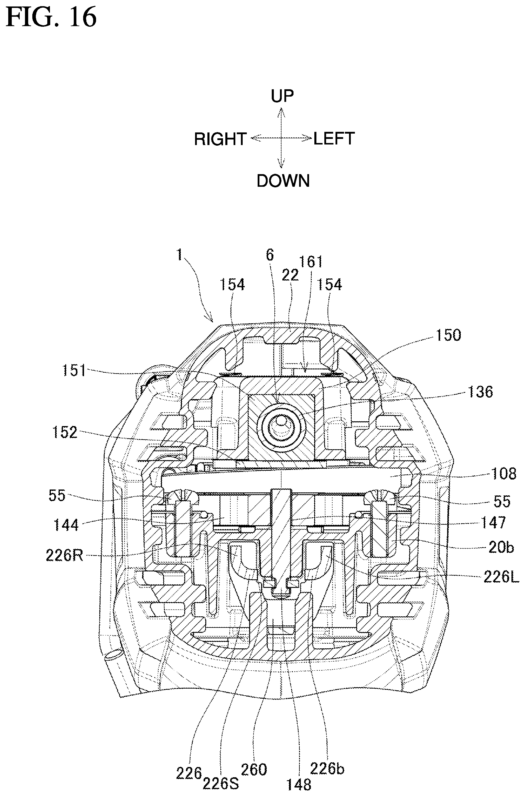 Patent US12157175 Figure 16 – Reciprocating cutting tool