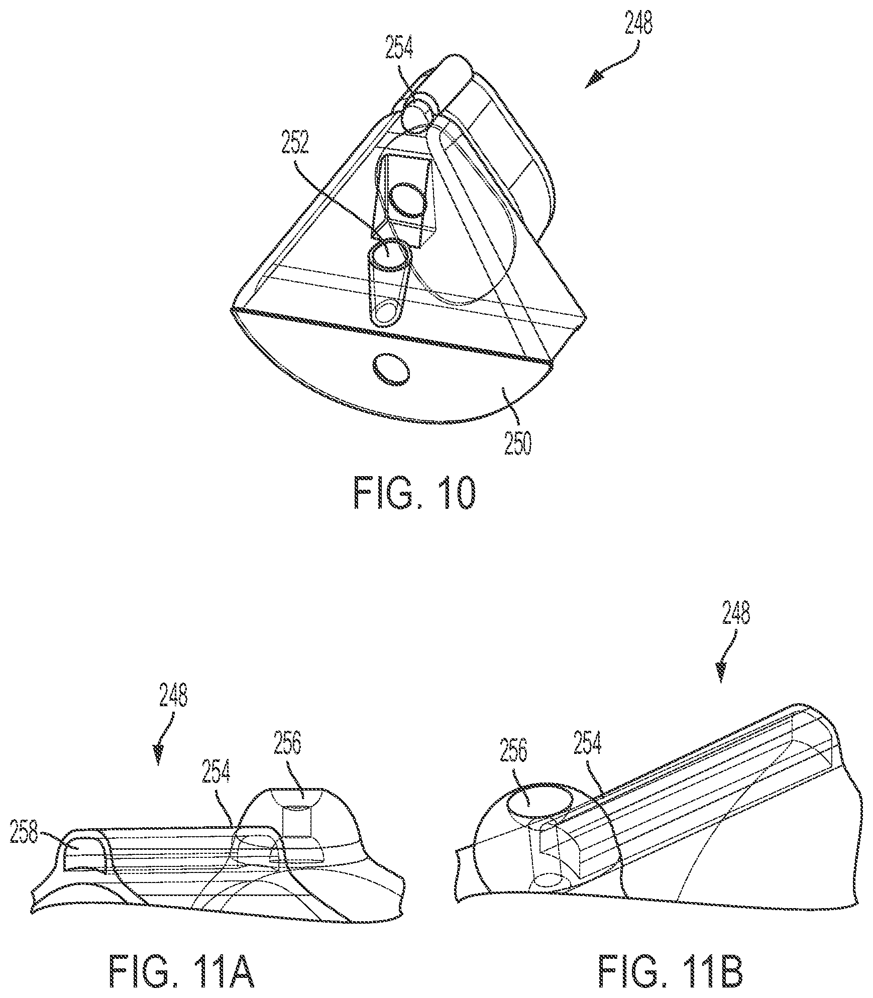 Patent US12157176 Figure 9 – Temperature monitoring and indicator system for a cast saw