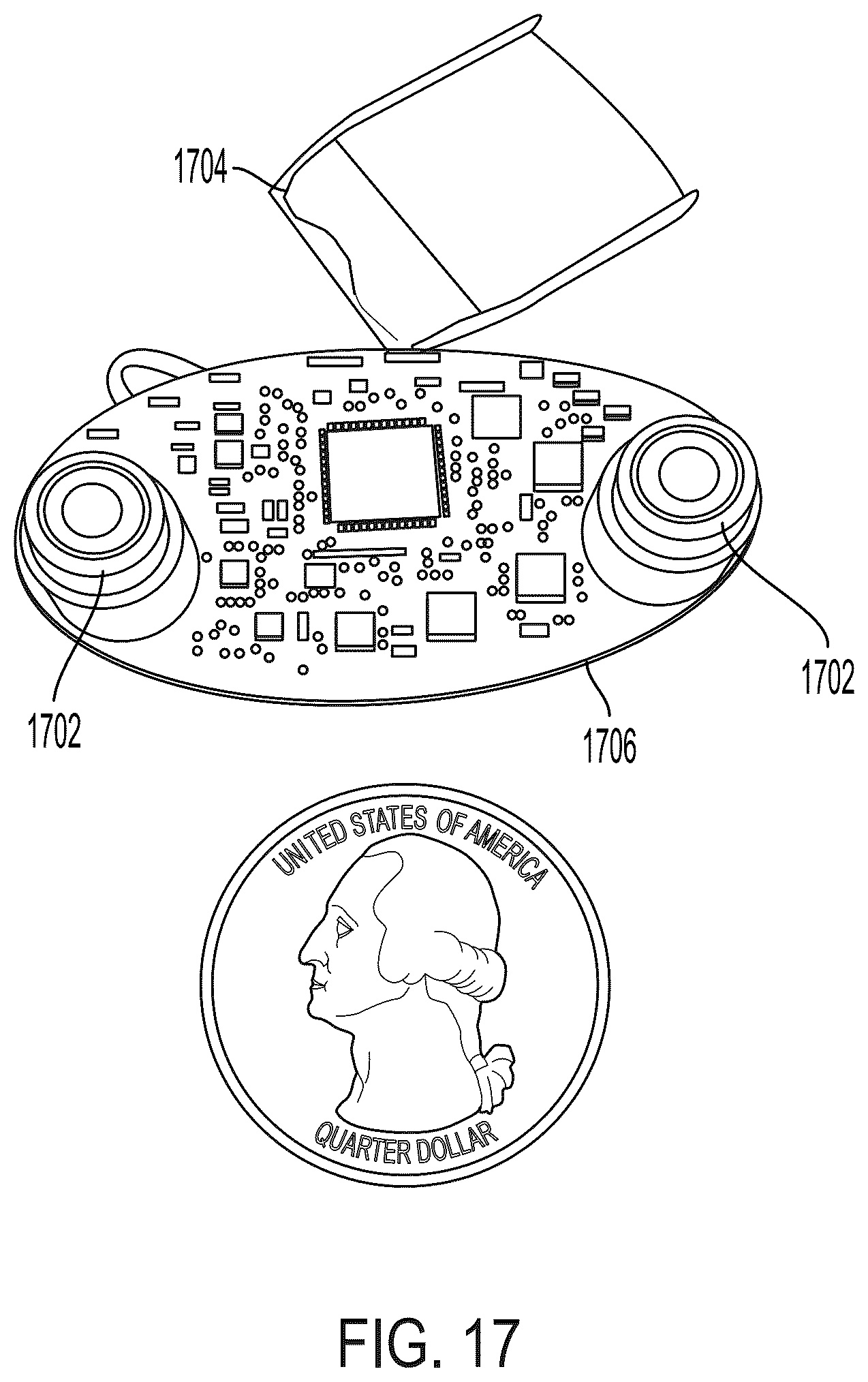 Patent US12157176 Figure 15 – Temperature monitoring and indicator system for a cast saw